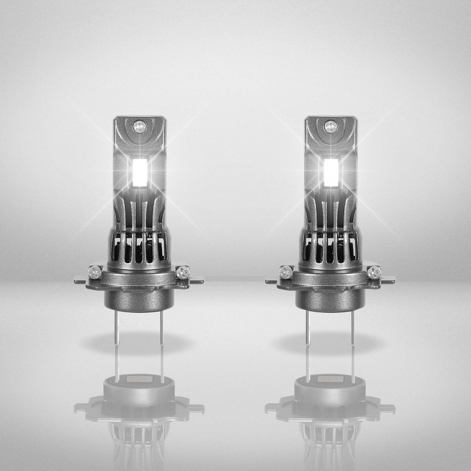 H7 LED-Scheinwerferlampe 30W 12V 2500LM 6500K IP65 Plug & Play 2er-Set für Auto/Motorrad