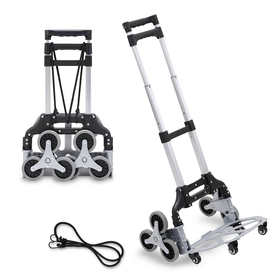 Treppensteiger sackkarre Treppensackkarre bis 75kg Sackkarre treppe Transportkarre Treppensteiger klappbar Treppenkarre Stapelkarre