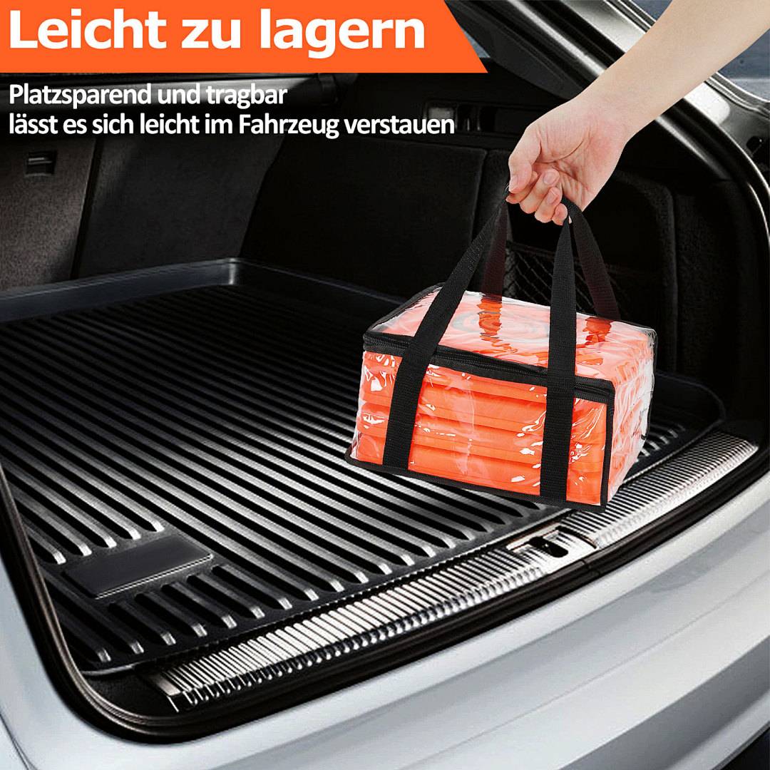 Pylonen Verkehrskegel Warnkegel Faltbar Verkehrsleitkegel verkehrshütchen Leitkegel Warnhütchen Reflektierende Warnleitkegel Absperrkegel