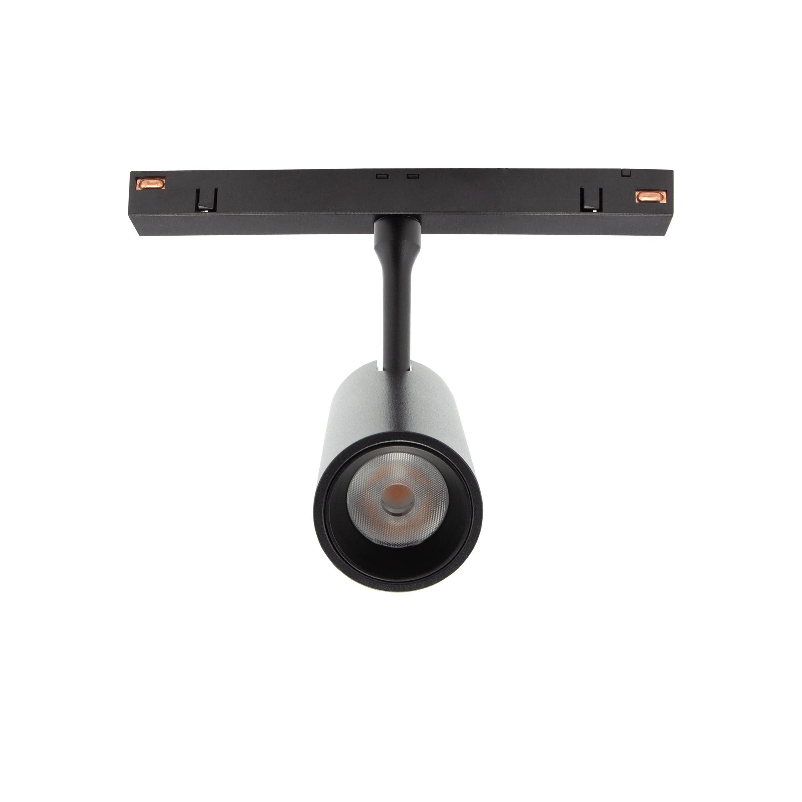 48V LED Schienenleuchte Smart Spot M 10W – Schwarz, 24°, CCT & Dimmbar, Zigbee/Hue