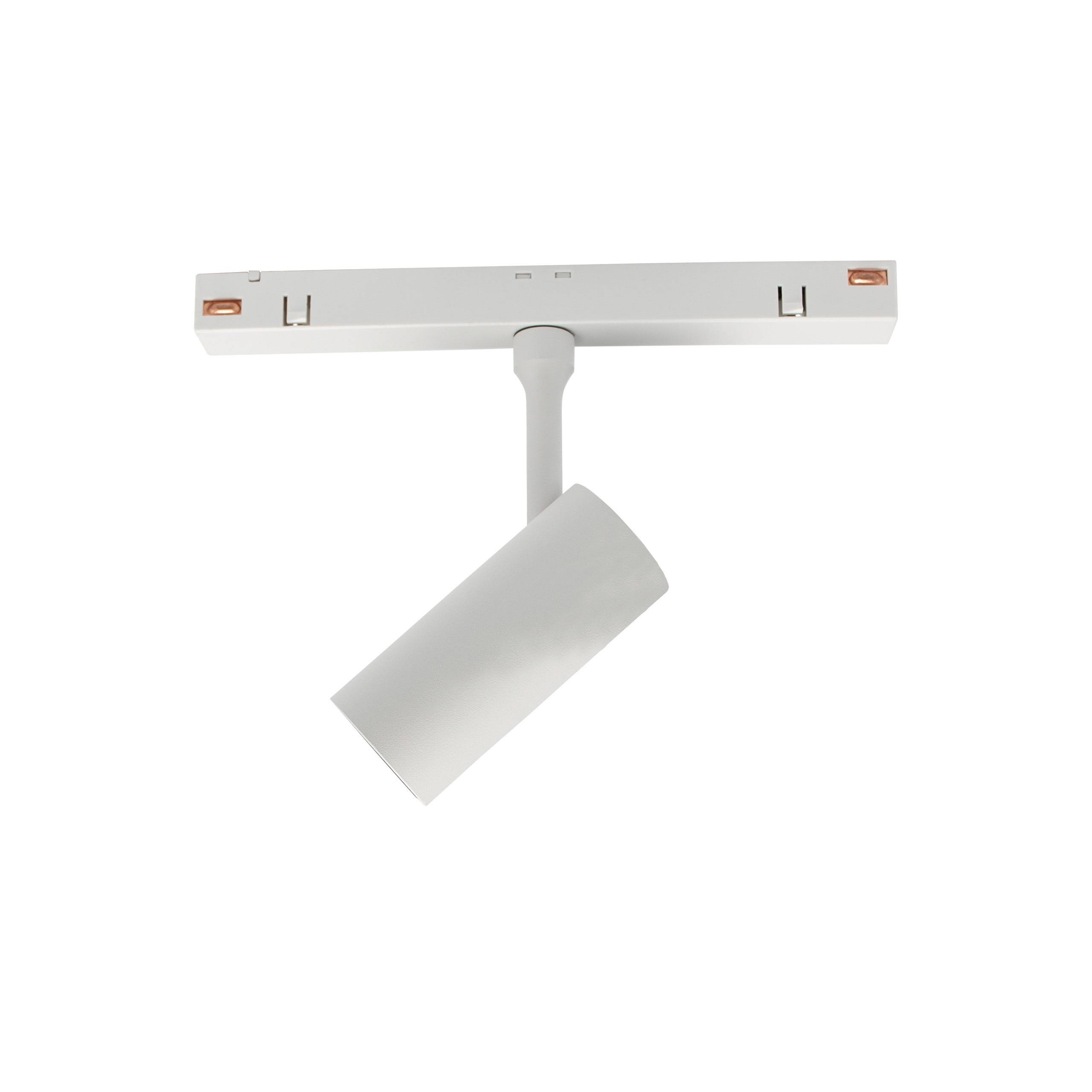LED Strahler Spot M für 48V Schienensystem – Weiß, 10W, fokussiertes Licht (24°), CCT