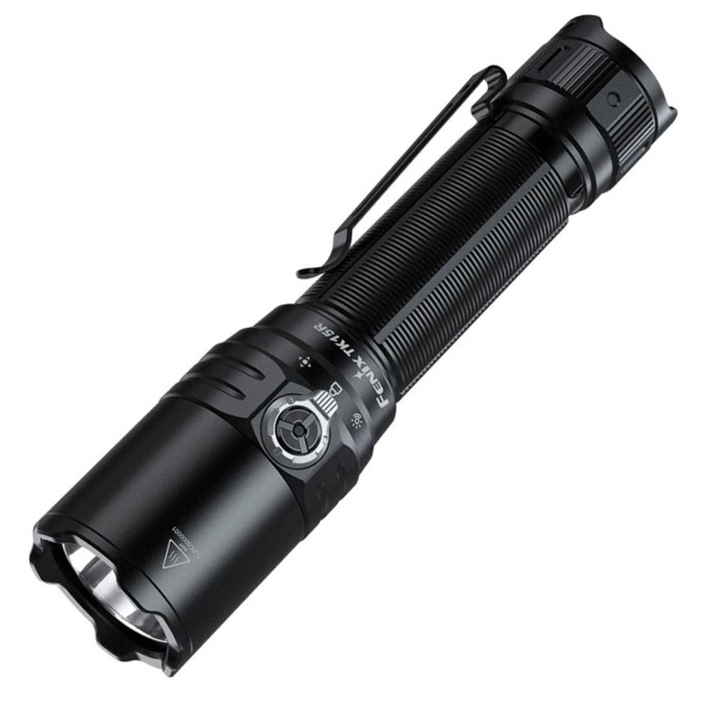 Fenix TK15R IRIS X LED Taschenlampe mit USB Anschluss 3200 Lumen - Schwarz