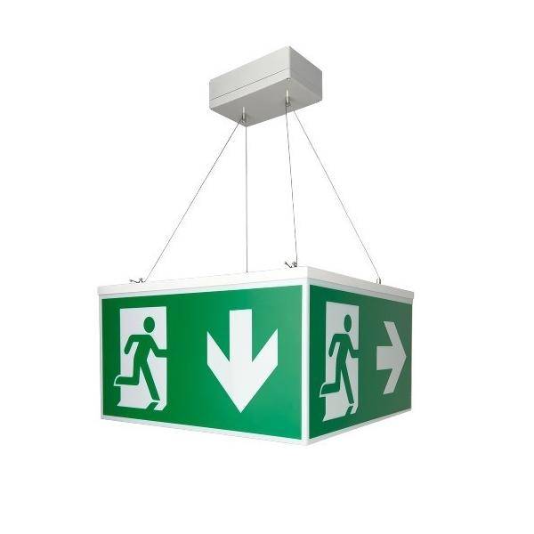 H1 Solutions Rettungszeichenleuchte Crossroads2XL AT 3H