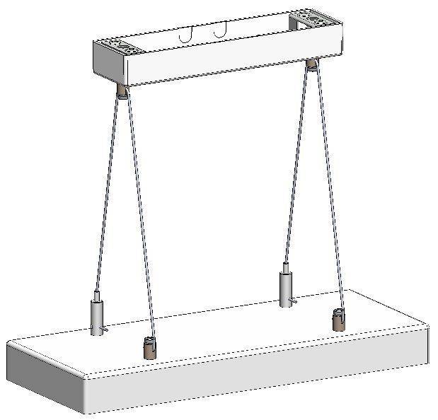 H1 Solutions Seilabhängung 5m Universal Cord Kit5M