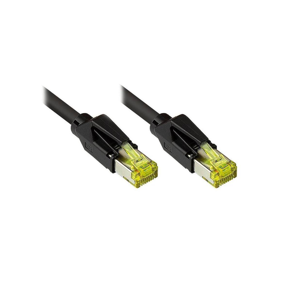 831RK-060S - Patchkabel Cat.7, S/FTP, 6m, schwarz