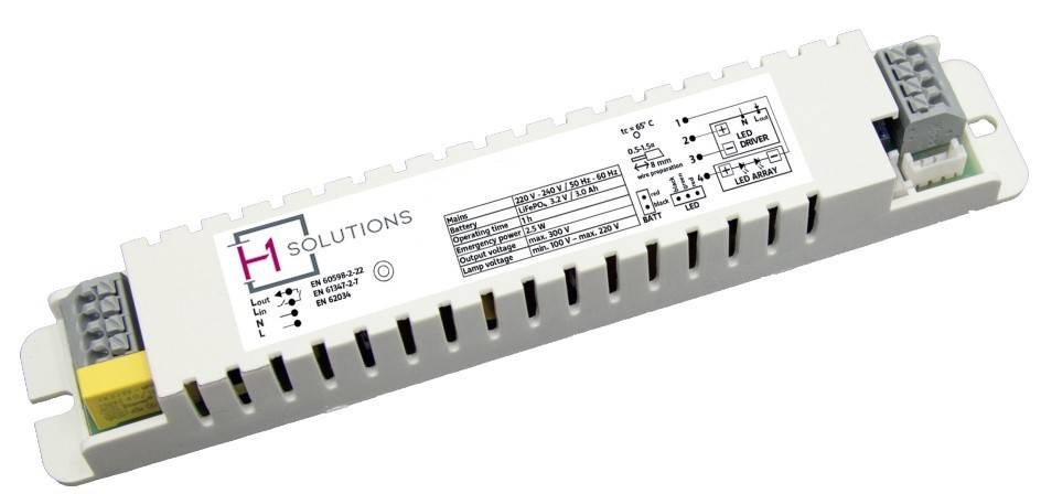 H1 Solutions Notlichtbetriebsgerät H1Autonomy+1055#1929