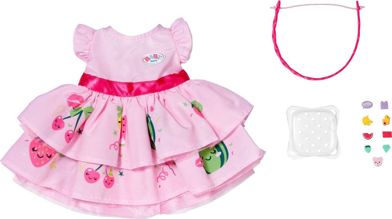 BABY born Kleid mit Pinplay 43cm