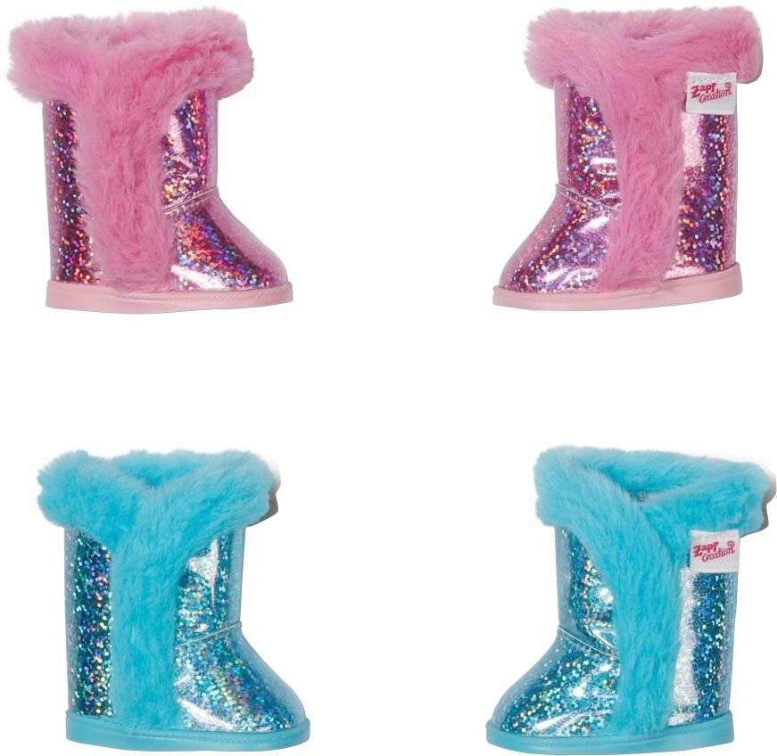 BABY born Glitzer Stiefel 2 sort. 43cm