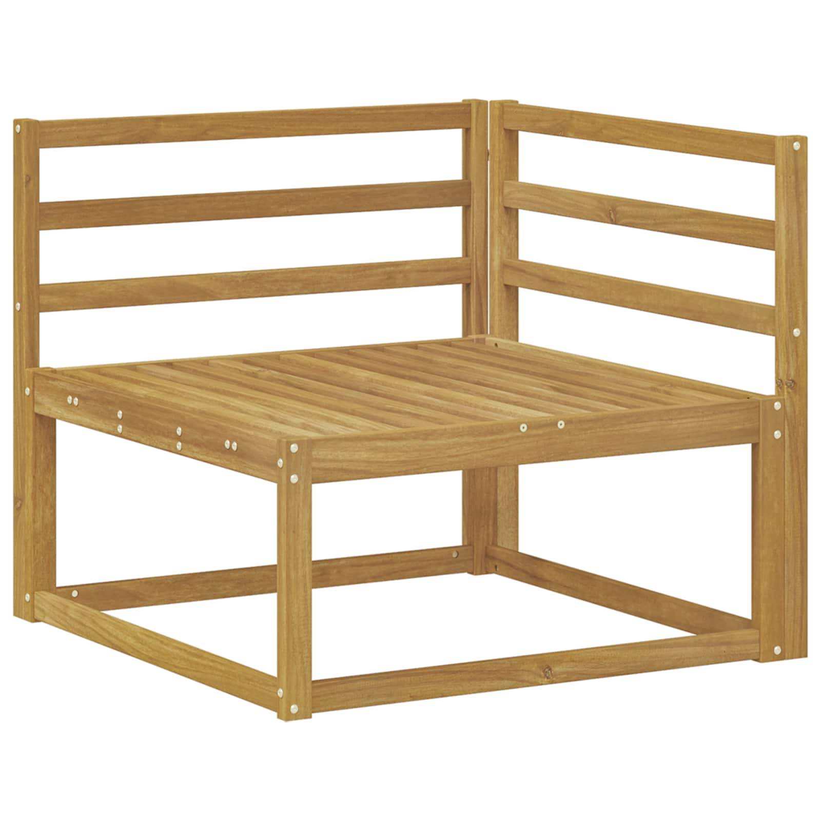 vidaXL Outdoor-Sofagarnitur 4 pcs Weiß 247,5 x 168,5 x 73 cm
