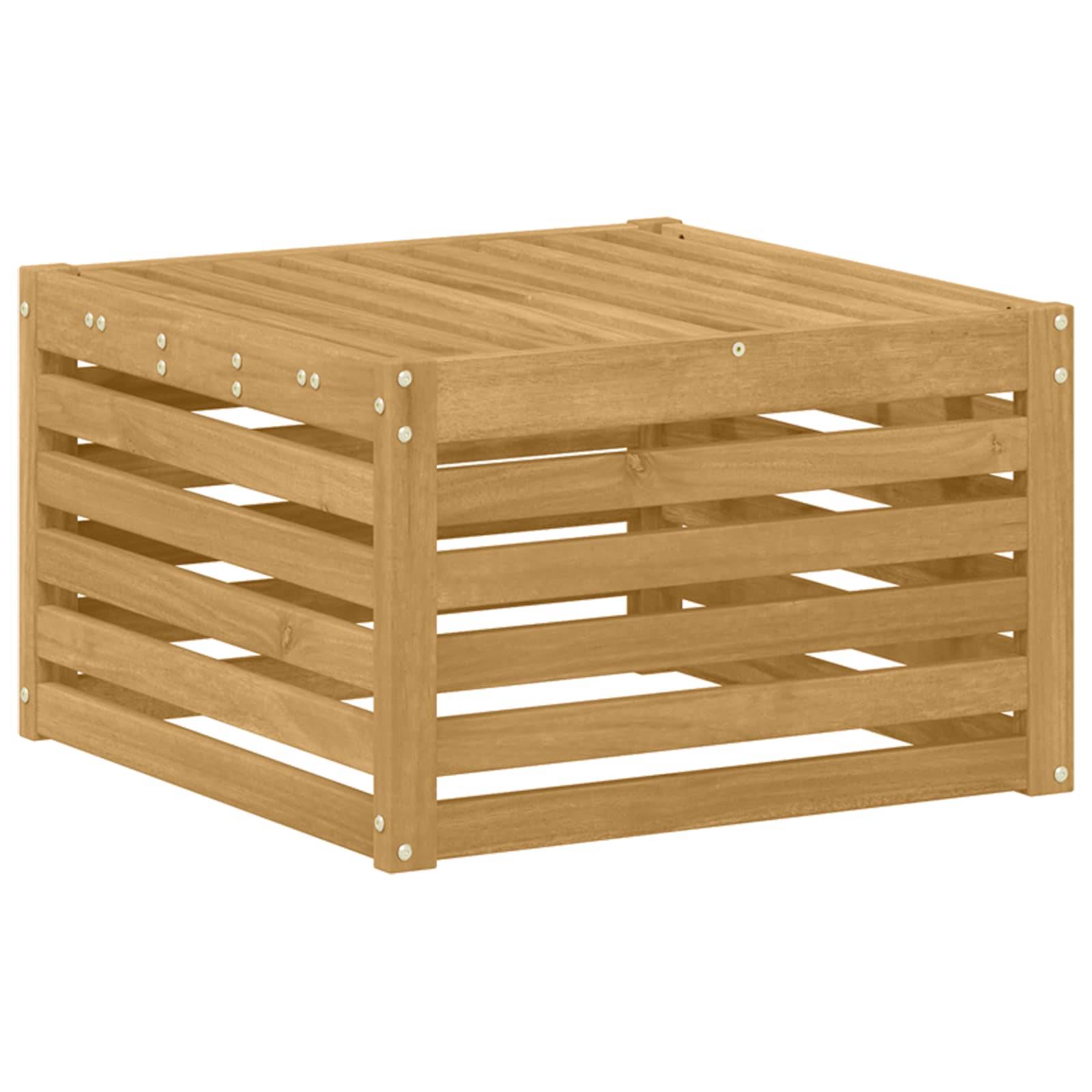 vidaXL Outdoor-Sofagarnitur 6 pcs Weiß 59 x 59 x 37 cm