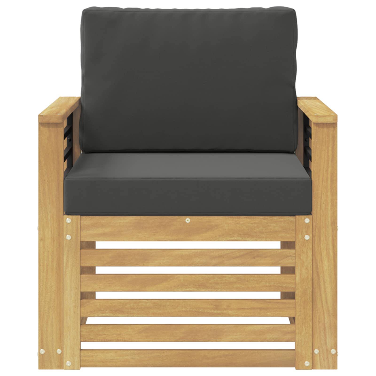 vidaXL Outdoor-Sofagarnitur Polyester Weiß