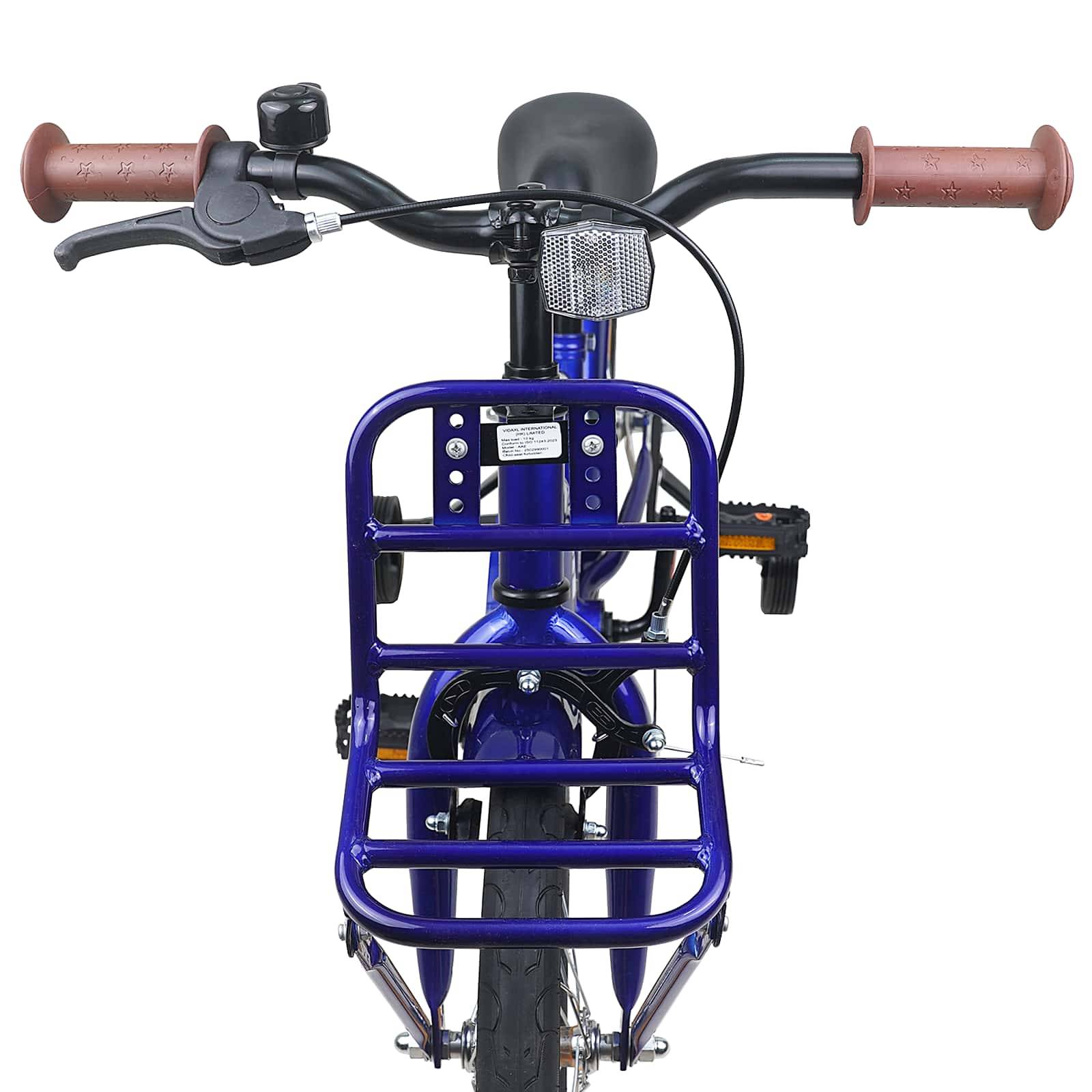 vidaXL Kinderfahrrad 16 Zoll für 4-6 Jahre alt Dunkelblau