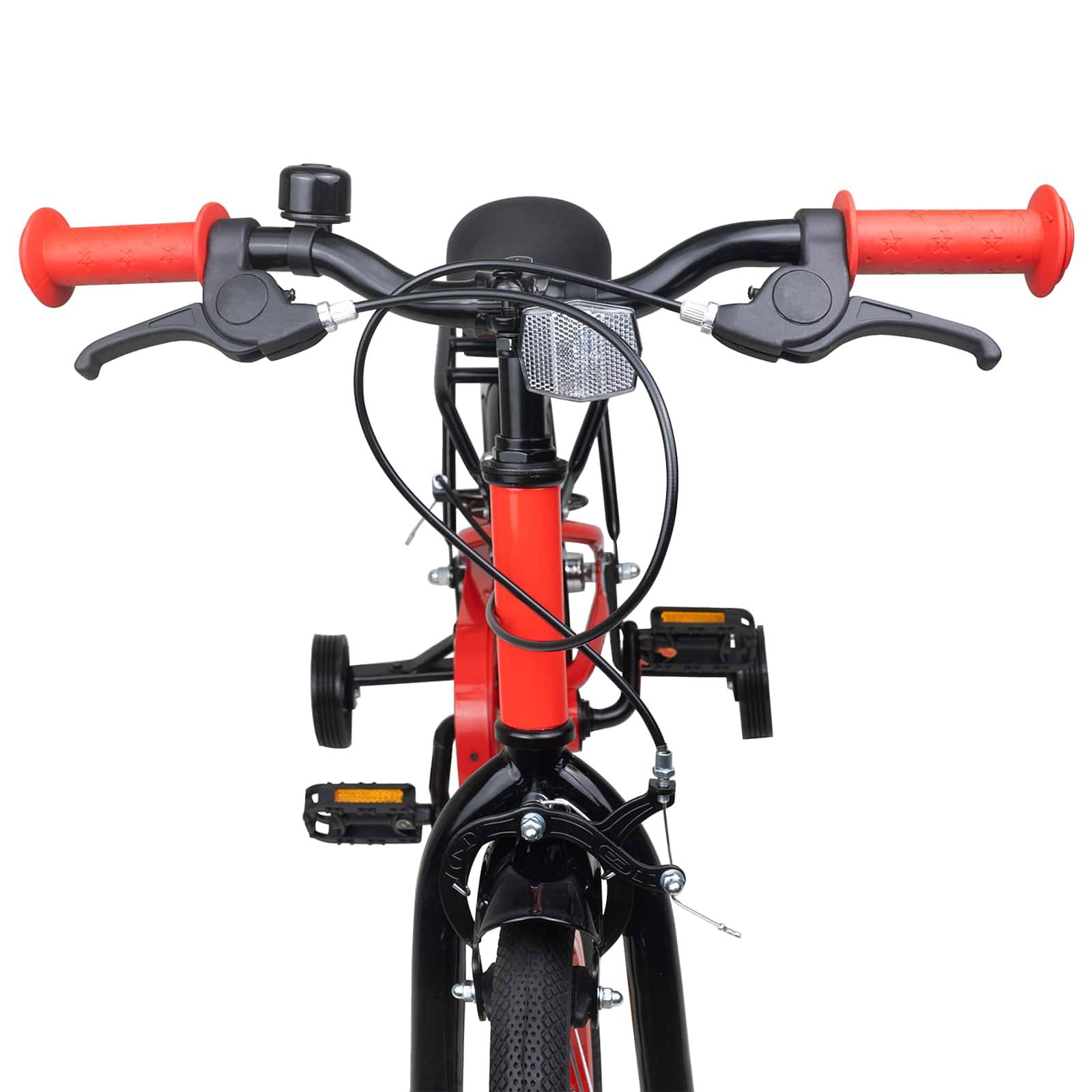 vidaXL Kinderfahrrad 12 Zoll für 2-4 Jahre alt Rot