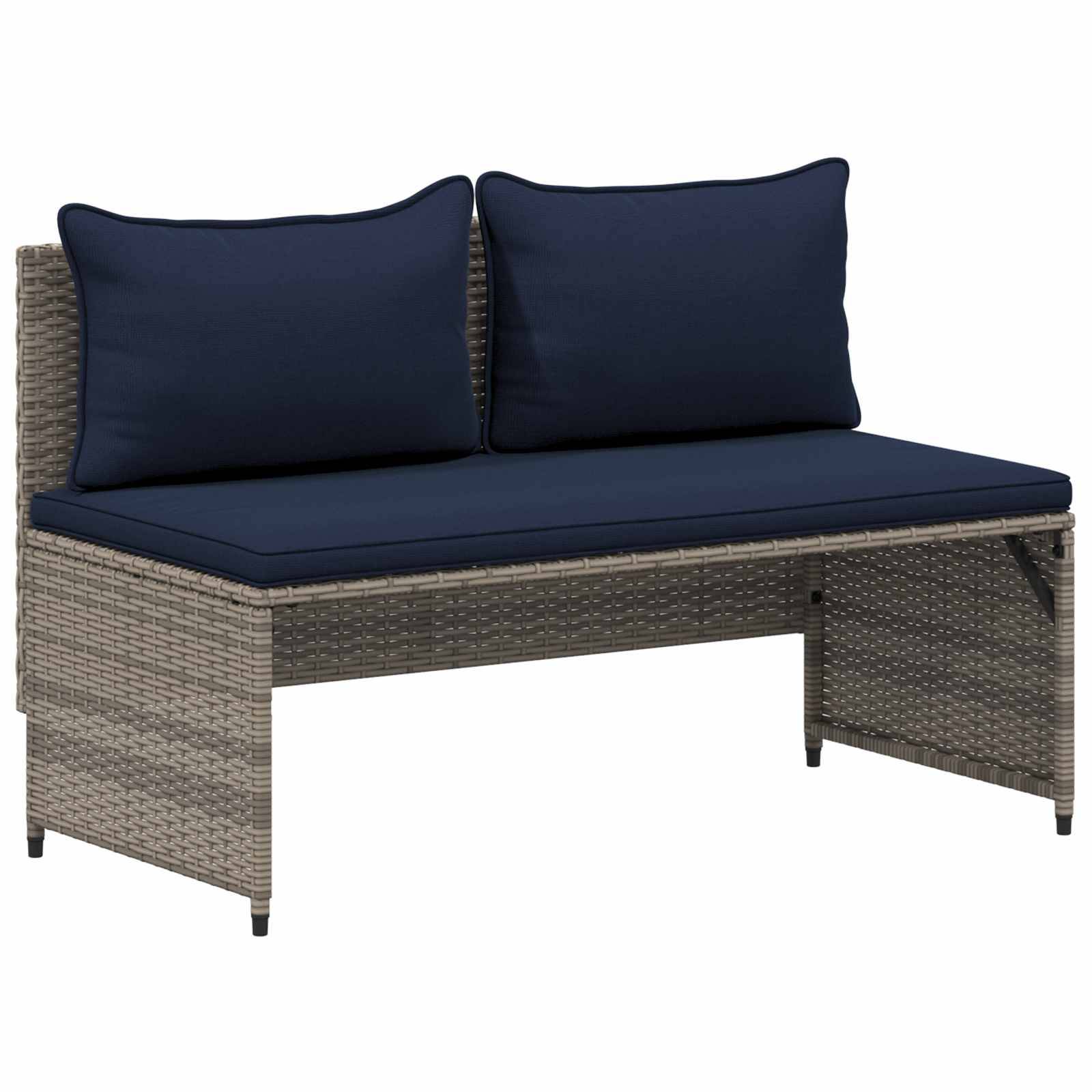 vidaXL Outdoor-Sofagarnitur 4-Sitzanzahl 4 pcs 55 x 30 x 39 cm