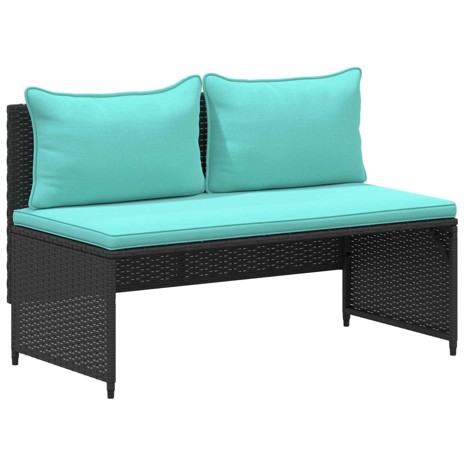 vidaXL Outdoor-Sofagarnitur 4-Sitzanzahl 4 pcs 55 x 30 x 39 cm