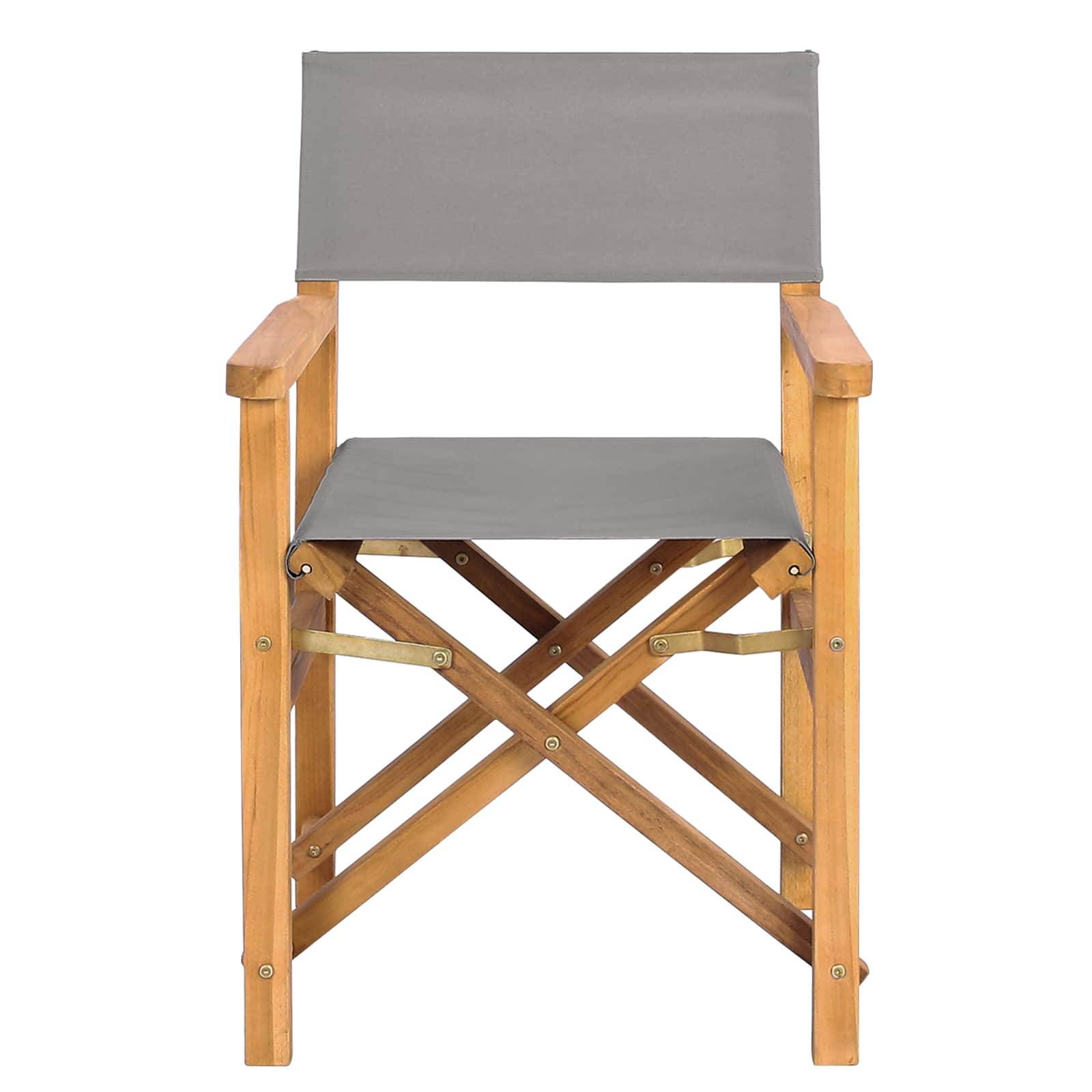 vidaXL Esszimmerstuhl Braun und Hellgrau 56 x 54 x 87 cm