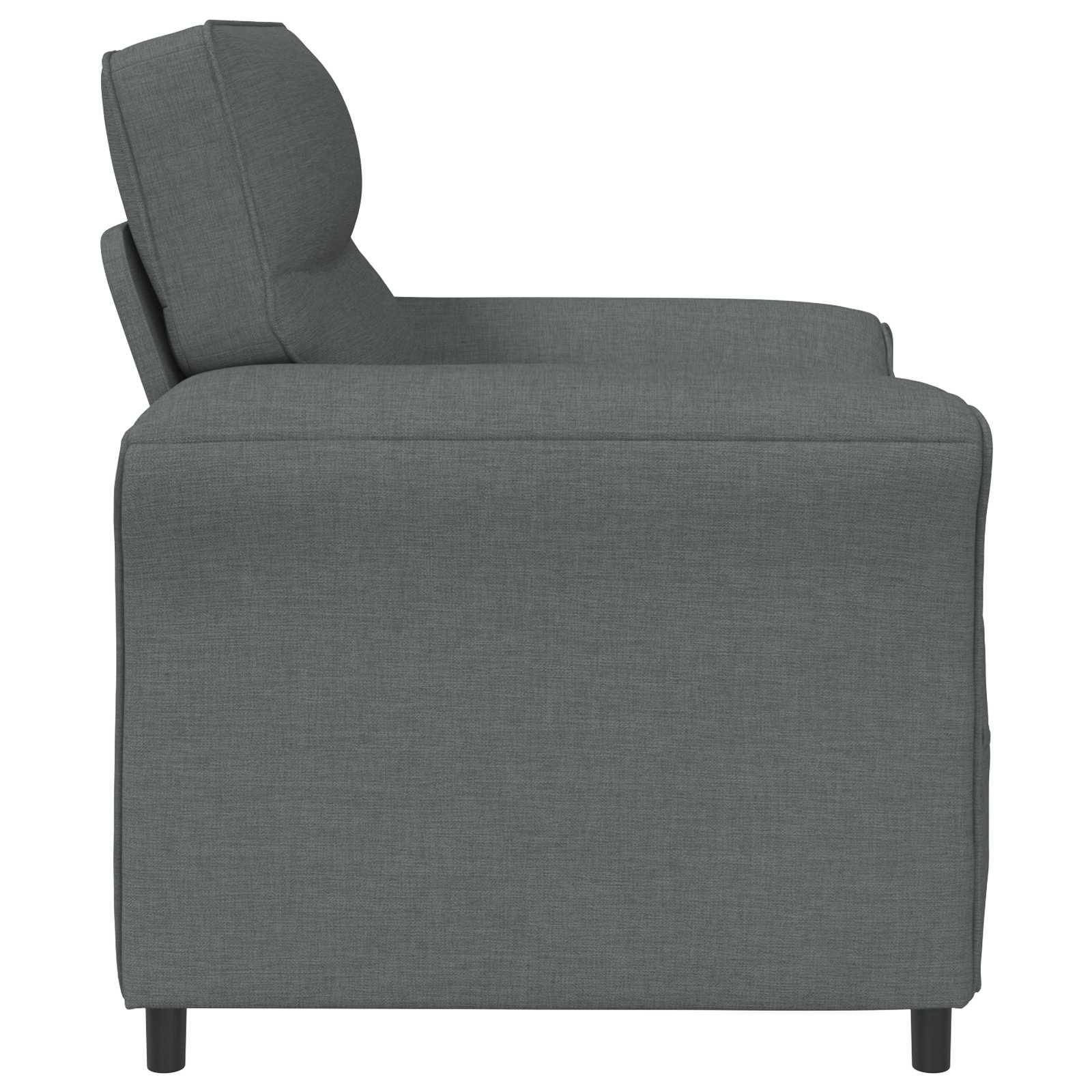 vidaXL Sofa 100% Polyester, Metallrahmen, MDF, Sperrholz