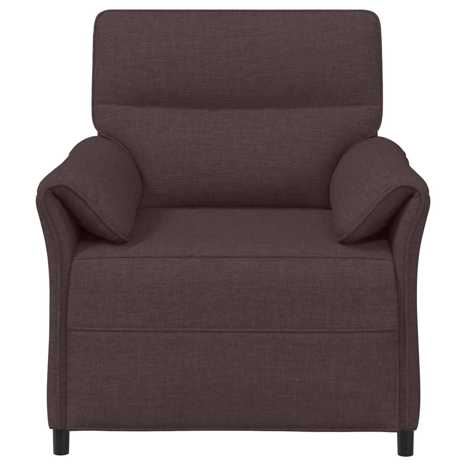 vidaXL Sofa 100% Polyester, Metallrahmen, MDF, Sperrholz