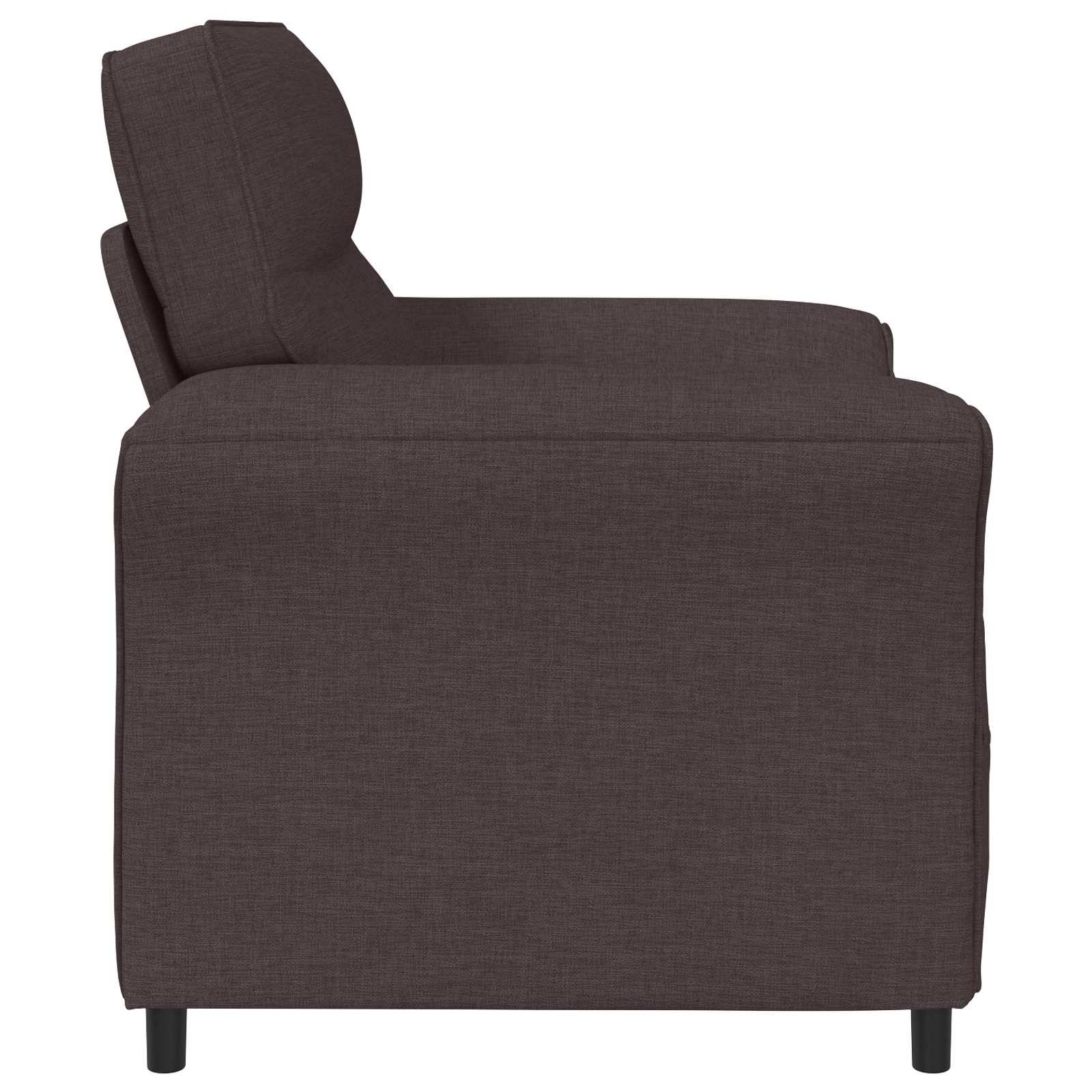 vidaXL Sofa 100% Polyester, Metallrahmen, MDF, Sperrholz