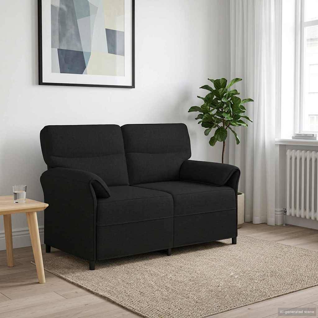 vidaXL Sofa 100% Polyester, Metallrahmen, MDF, Sperrholz