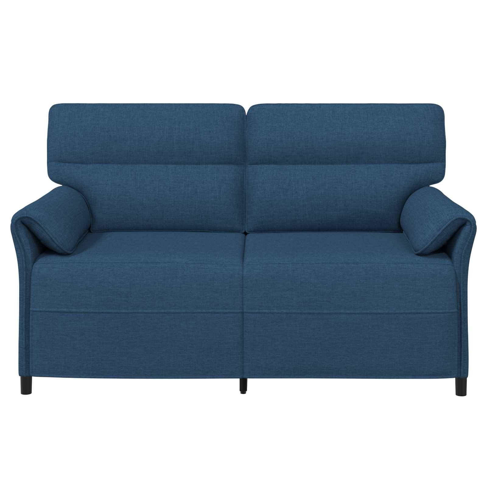 vidaXL Sofa 100% Polyester, Metallrahmen, MDF, Sperrholz