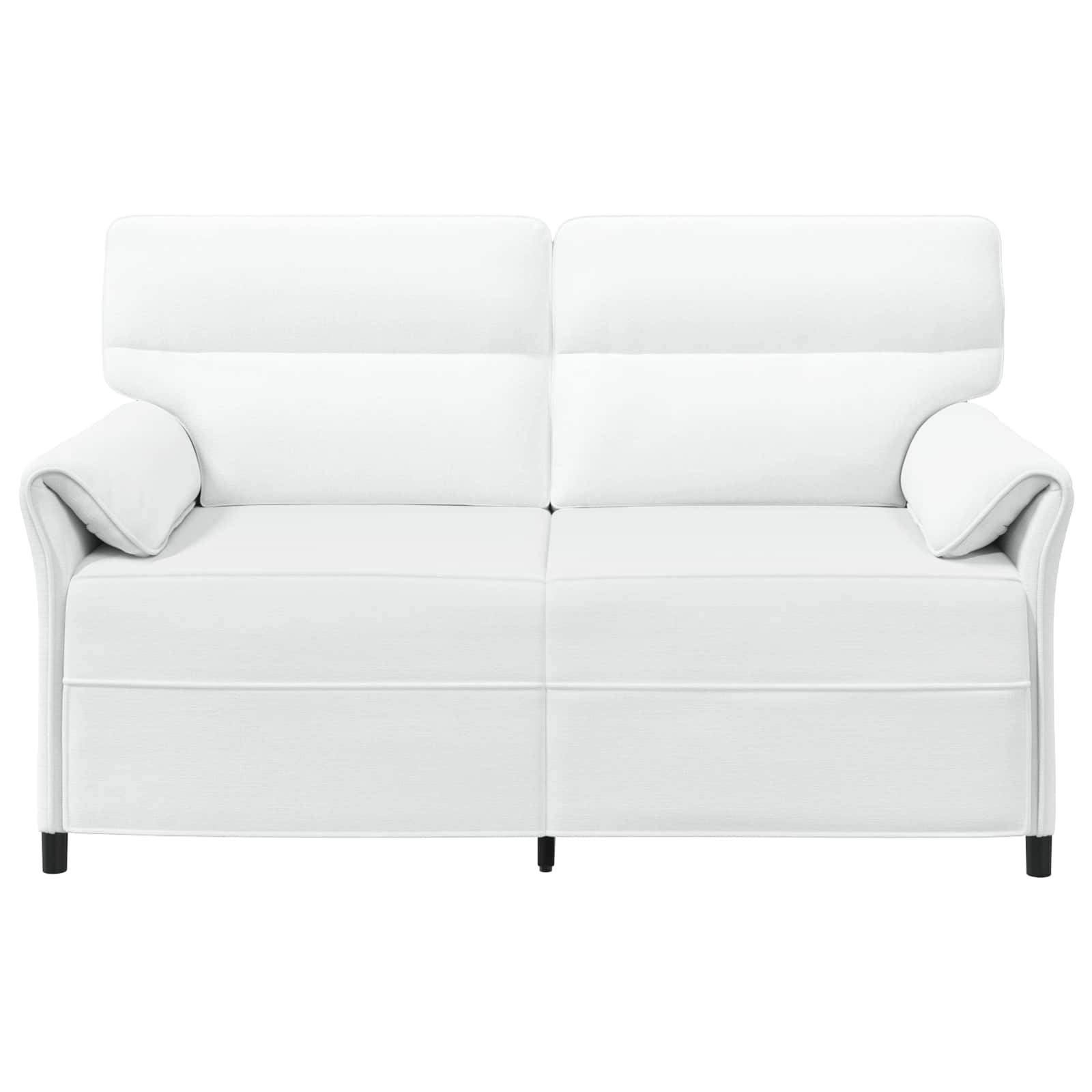 vidaXL Sofa 100% Polyester, Metallrahmen, MDF, Sperrholz