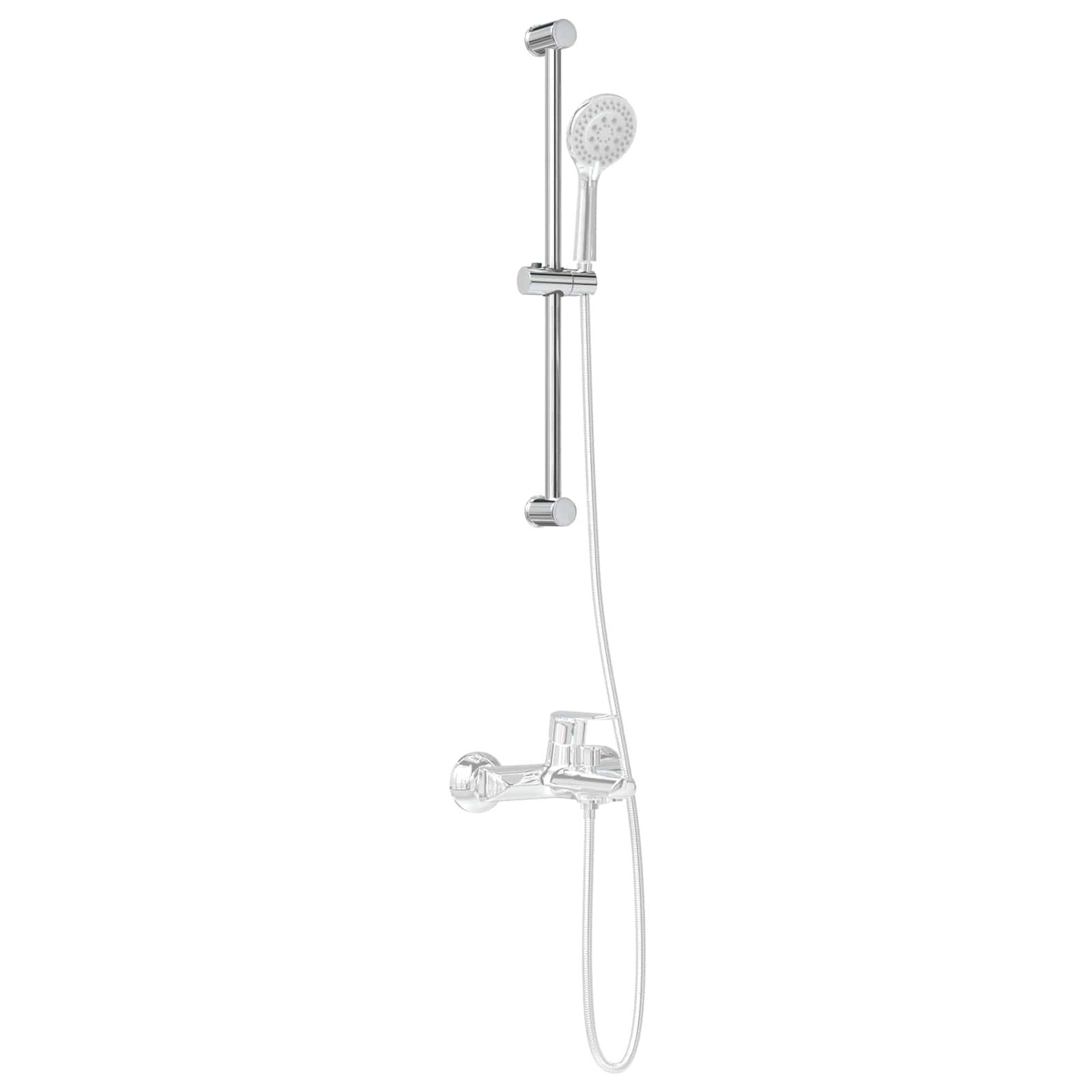 vidaXL Duschkopfhalter Chrom 71 cm Edelstahl