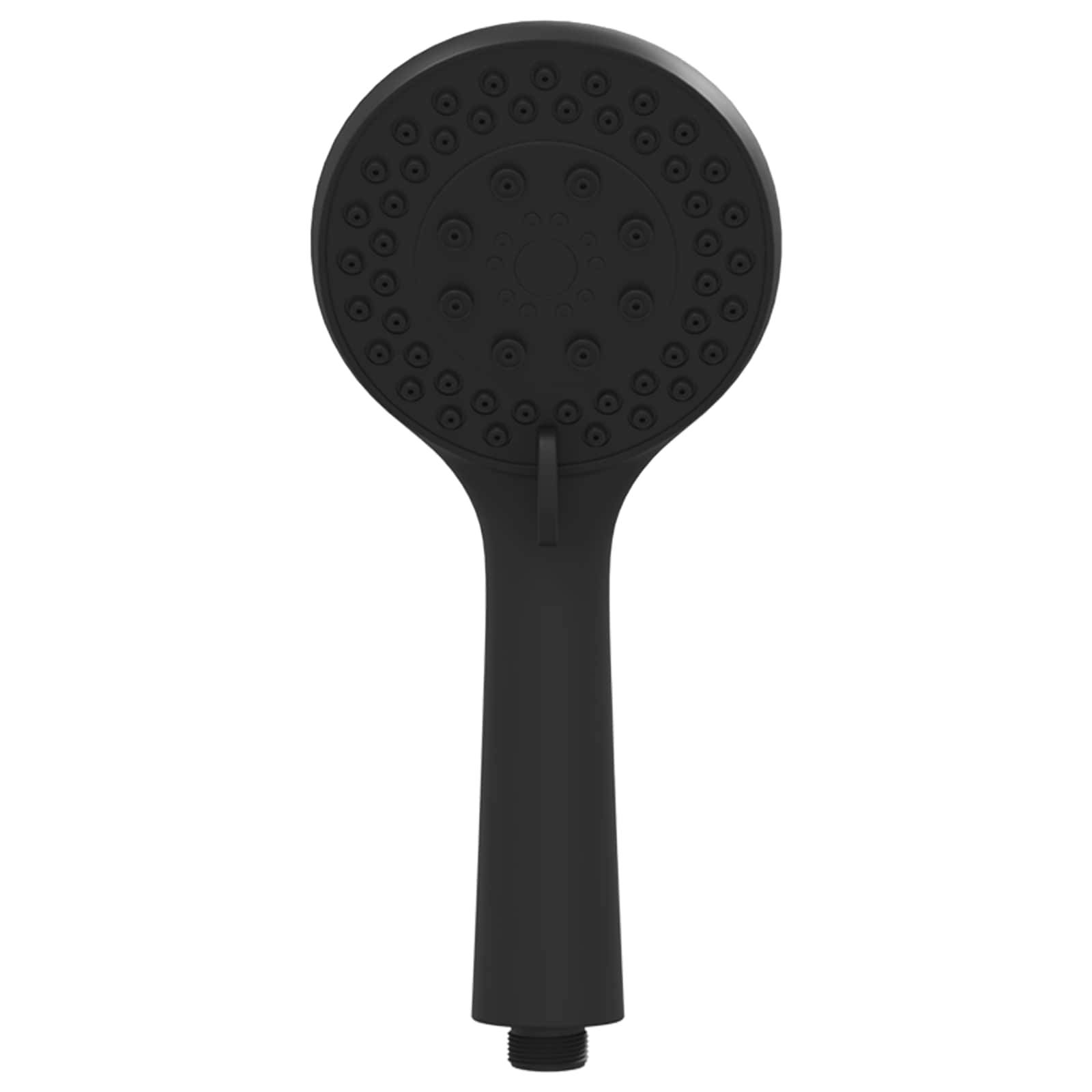 vidaXL Duschkopfset Schwarz 150 cm Edelstahl