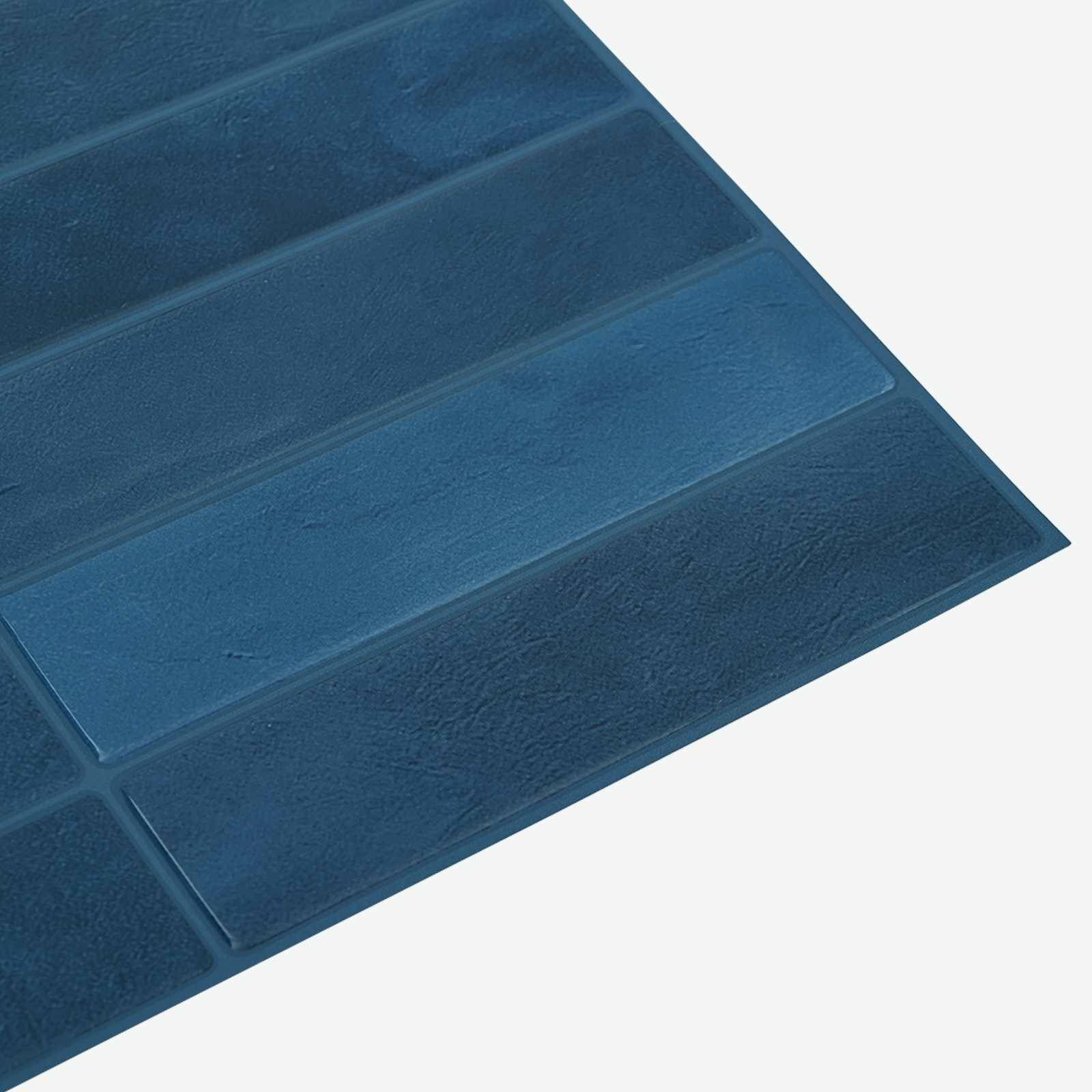 vidaXL Rechteckige Fliese 10 pcs Blau 29 x 23 x 0,08 cm