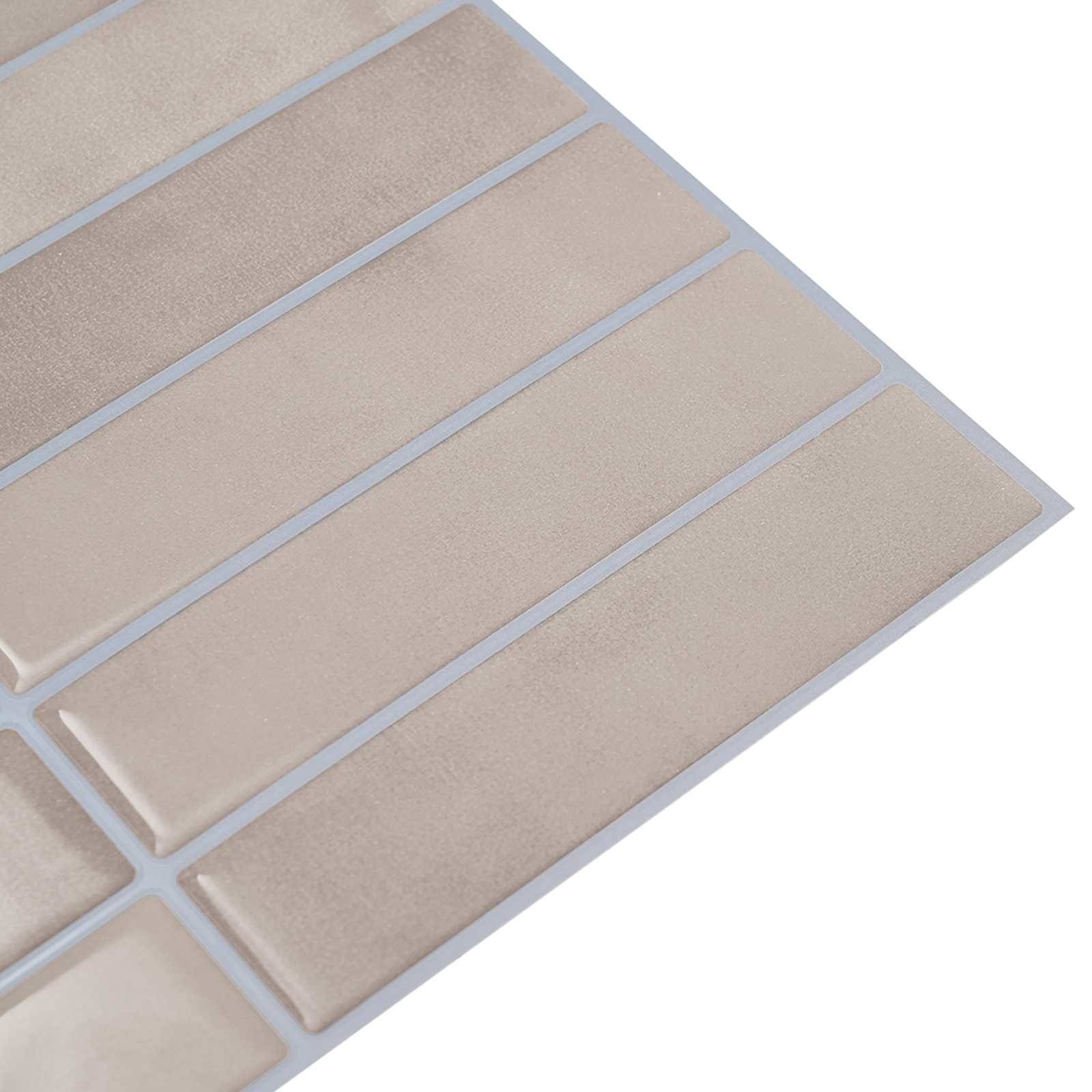 vidaXL Rechteckige Fliese 10 pcs Beige Kaffee 29 x 23 x 0,08 cm