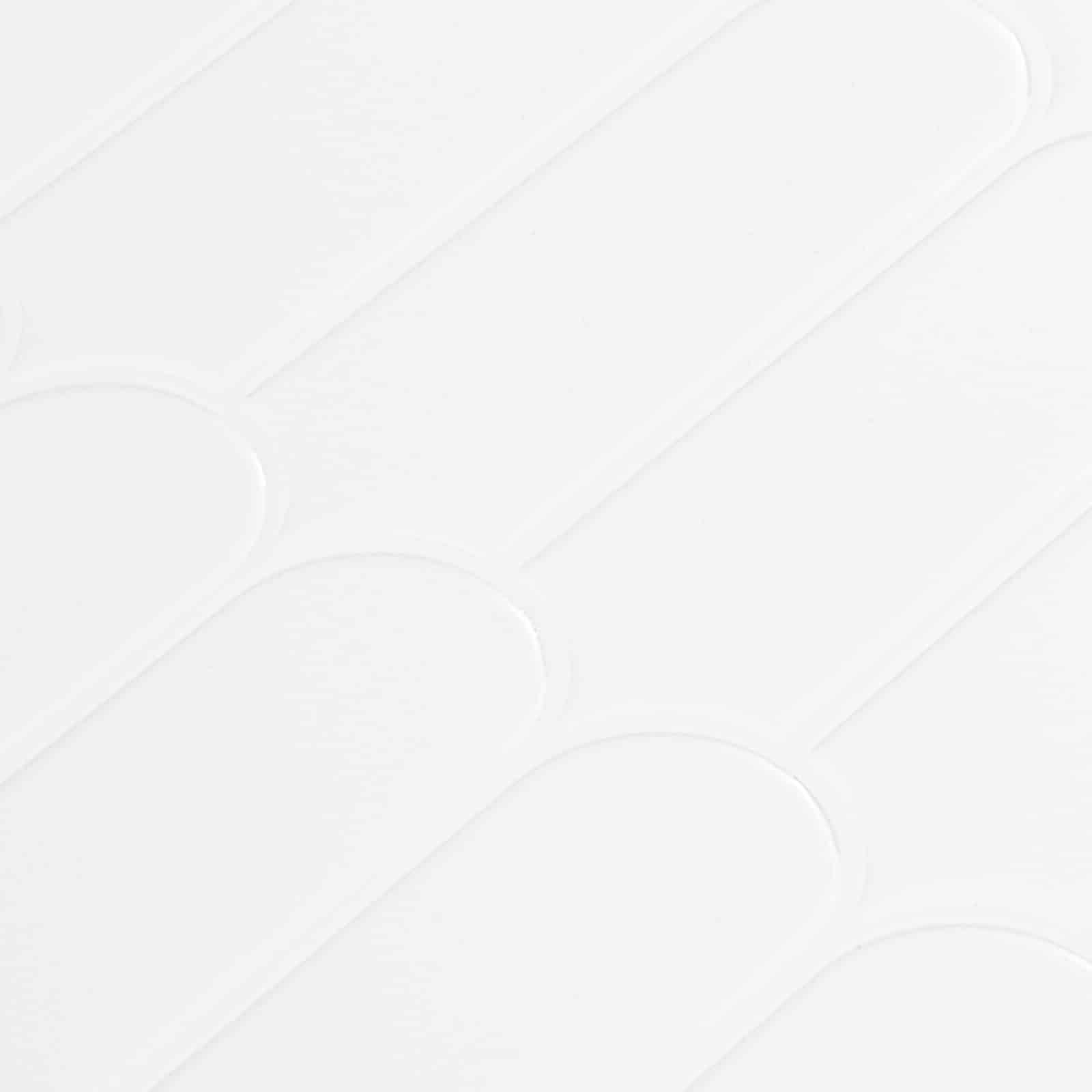 vidaXL Federfliese 10 pcs Weiß 30 x 30 cm Polyurethan und PET