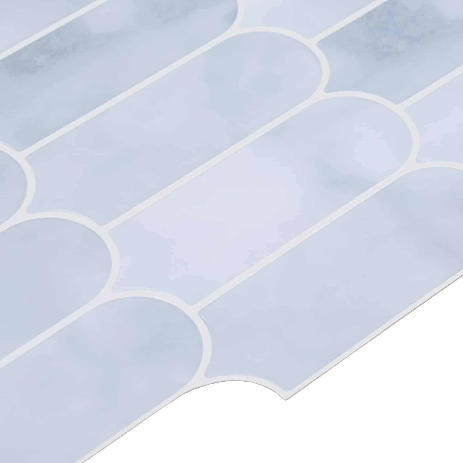 vidaXL Federfliese 50 pcs Himmelblau 30 x 30 cm Polyurethan und PET