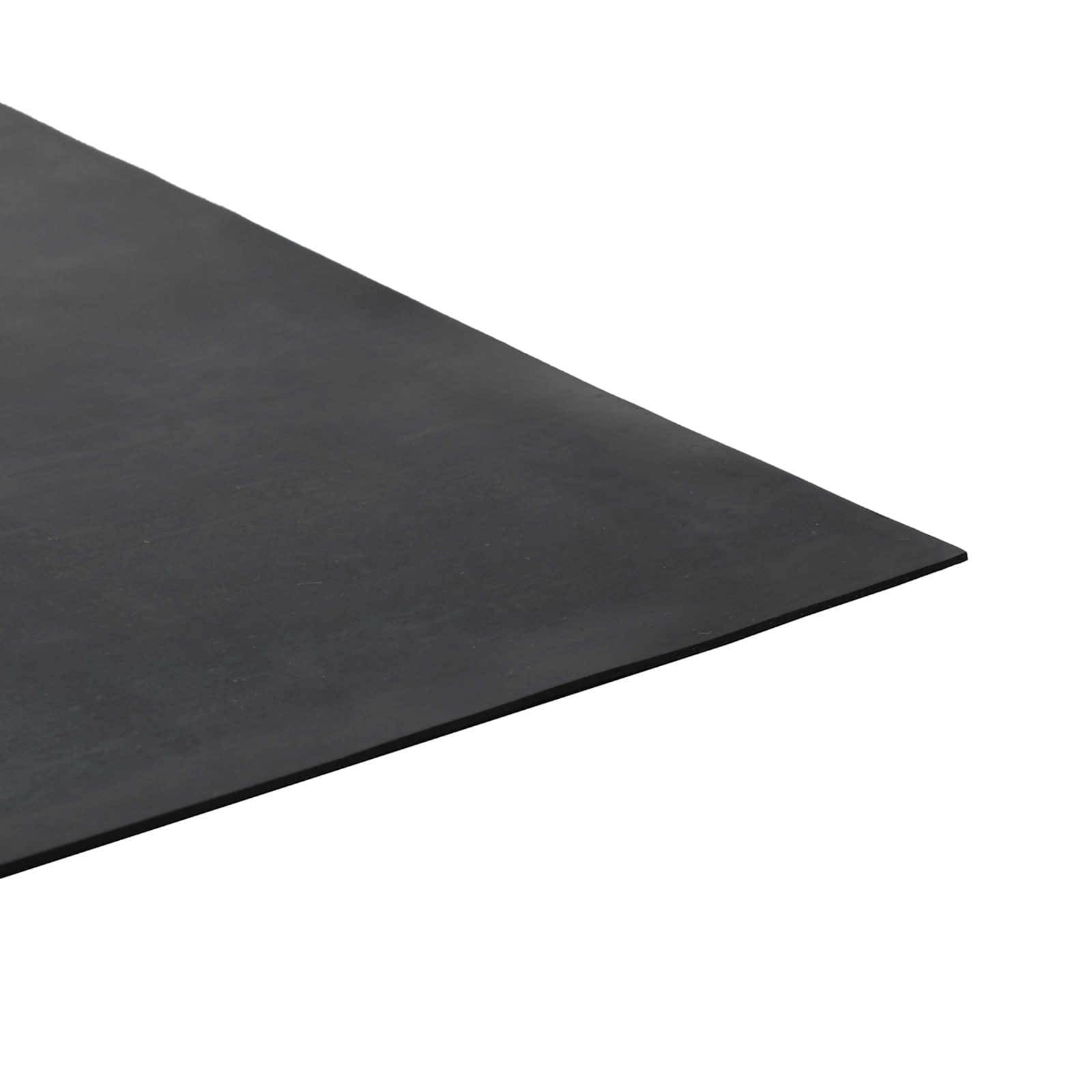 vidaXL Bodenbelag Schwarz 1,2 x 2 m Gummi