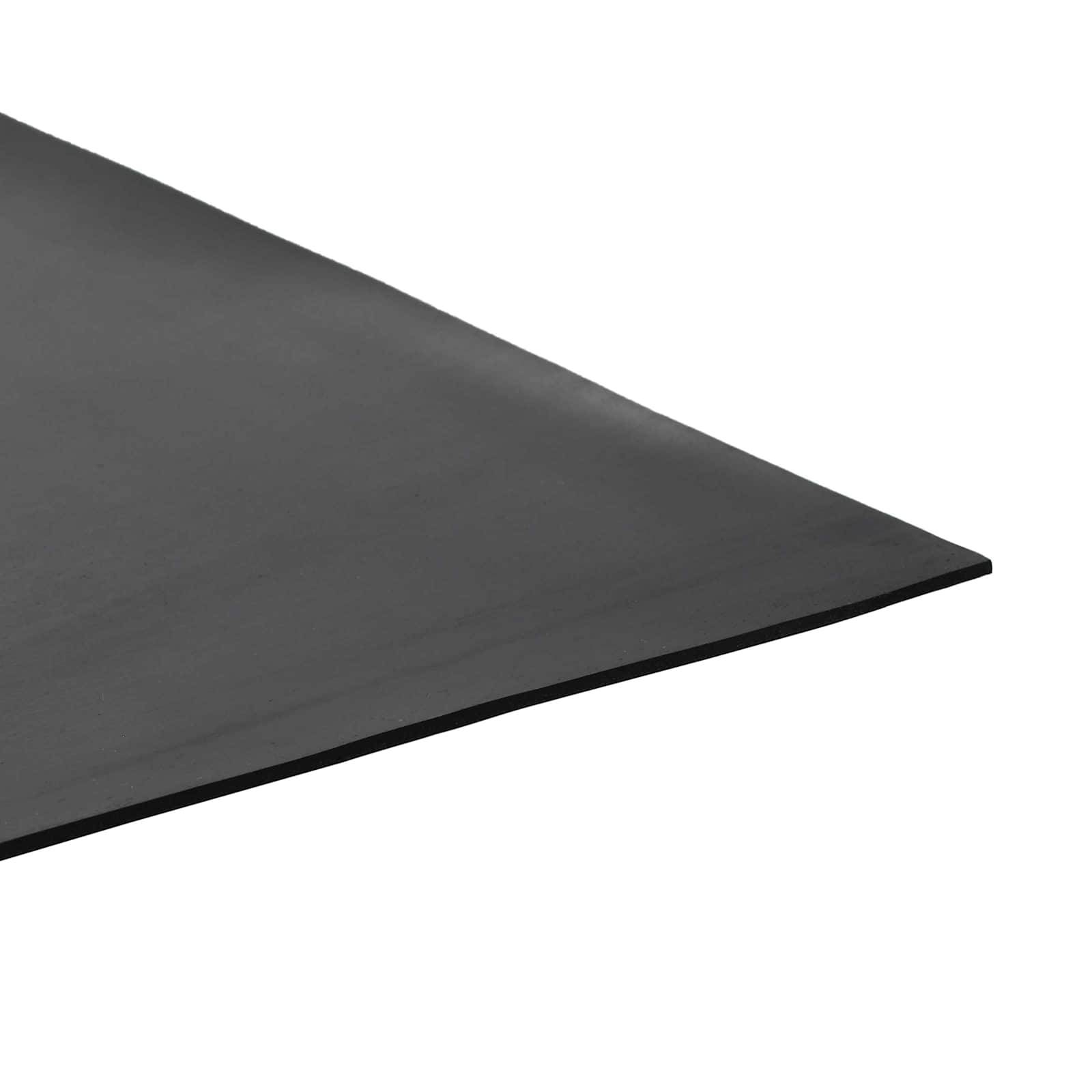 vidaXL Bodenbelag Schwarz 1,2 x 2 m Gummi