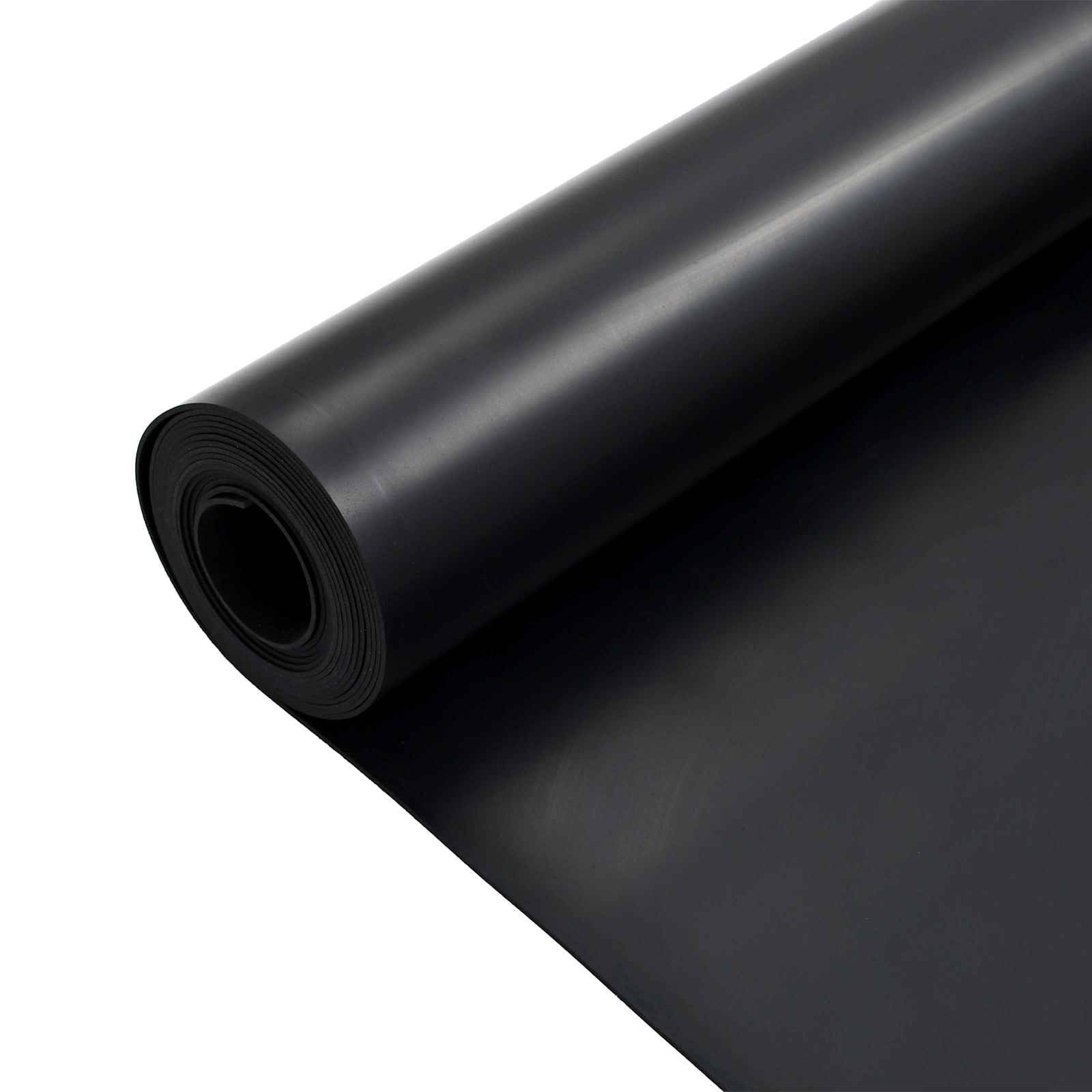 vidaXL Bodenbelag Schwarz 1,2 x 5 m Gummi