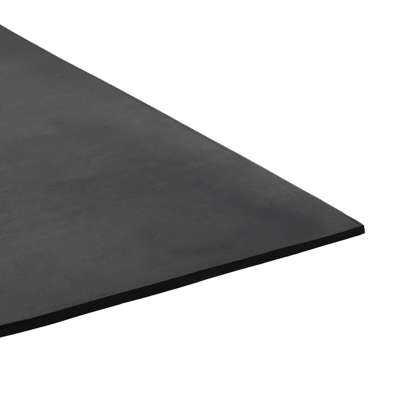 vidaXL Bodenbelag Schwarz 1,2 x 5 m Gummi