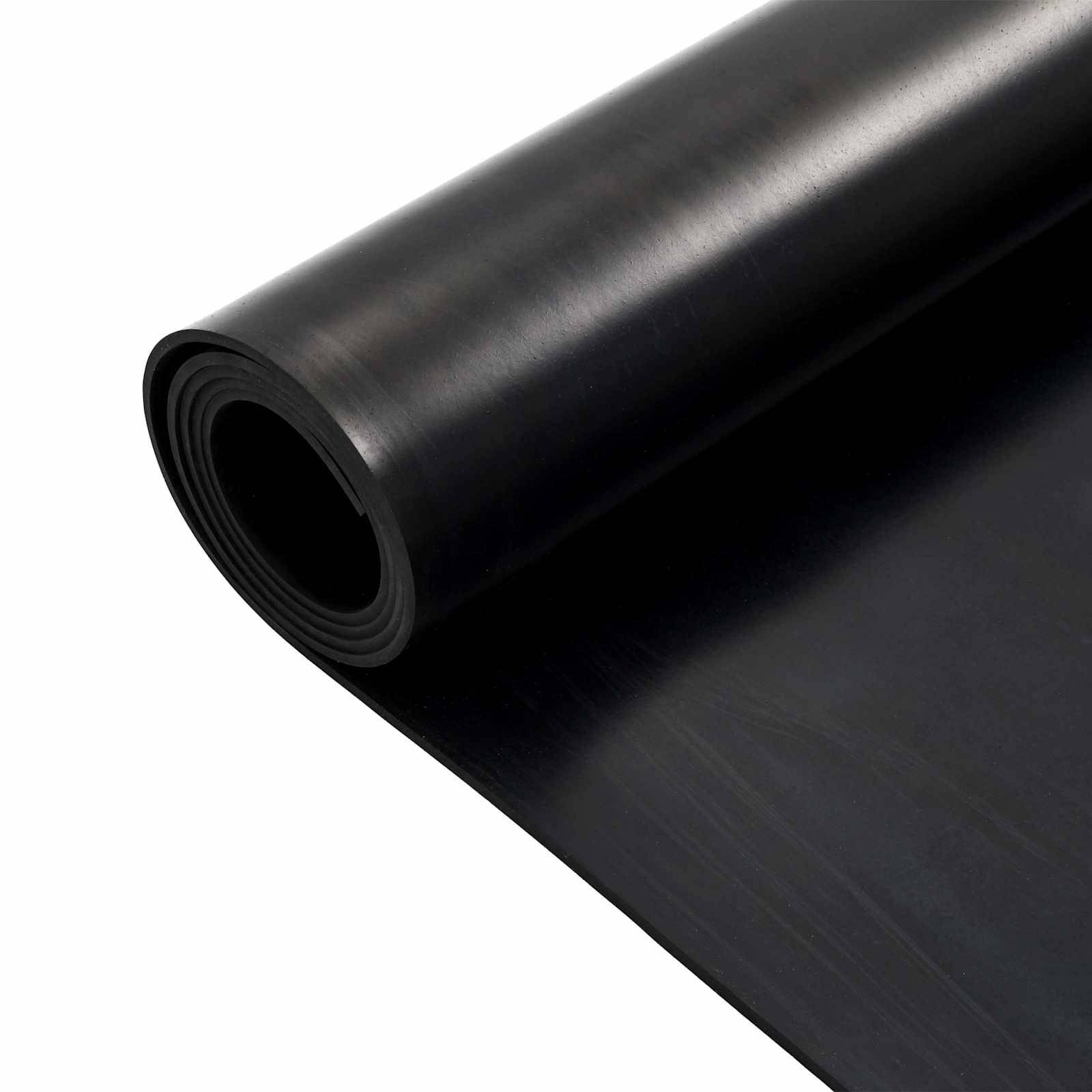 vidaXL Bodenbelag Schwarz 1,2 x 2 m Gummi