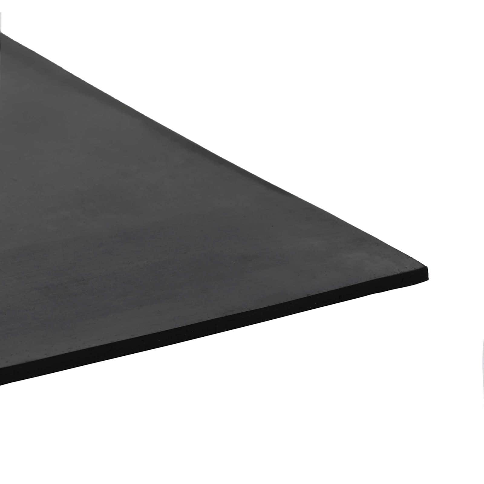 vidaXL Bodenbelag Schwarz 1,2 x 2 m Gummi
