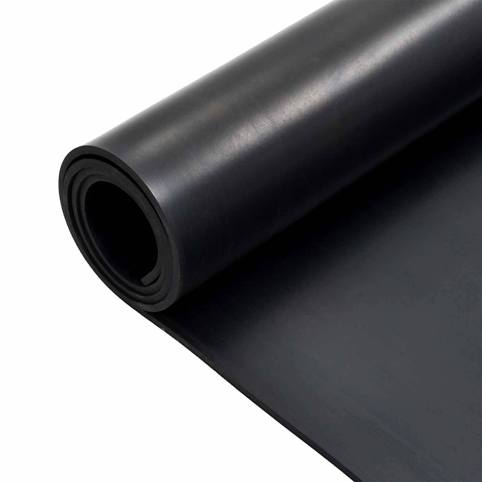 vidaXL Bodenbelag Schwarz 1,2 x 2 m Gummi