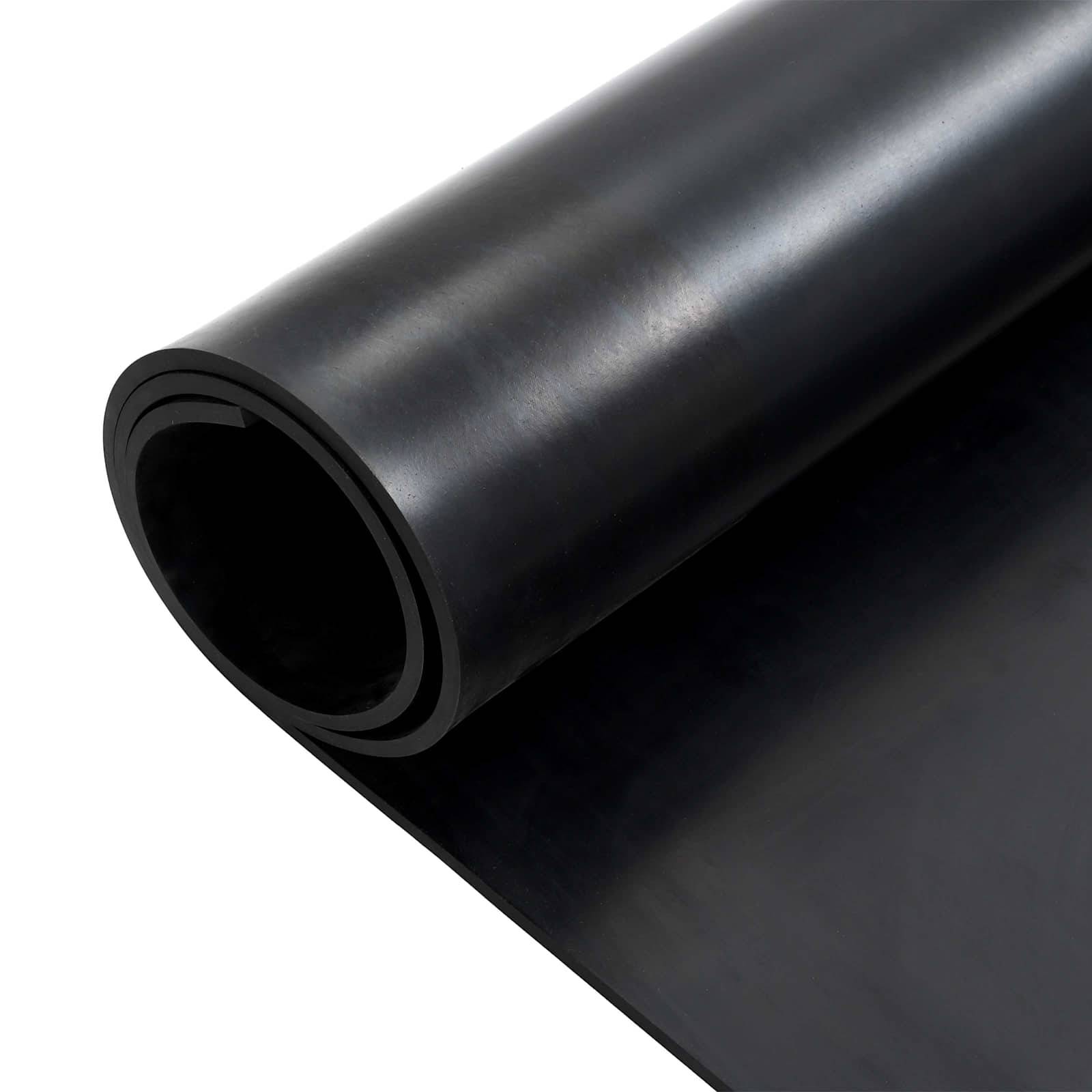 vidaXL Bodenbelag Schwarz 1,2 x 2 m Gummi