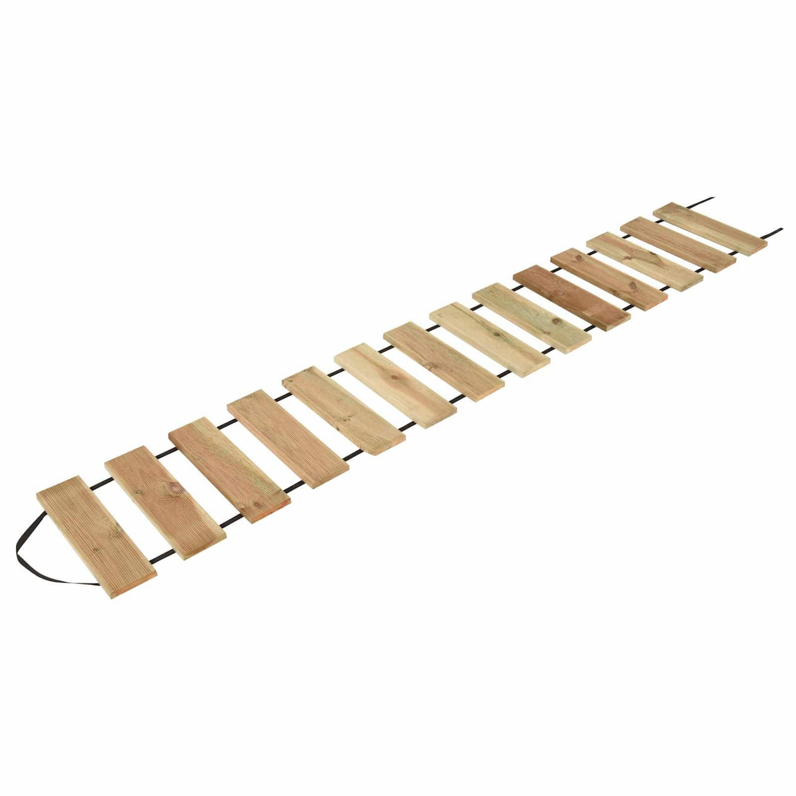 vidaXL Deckingrolle Natur 50 x 300 cm Imprägniertes Kiefernholz