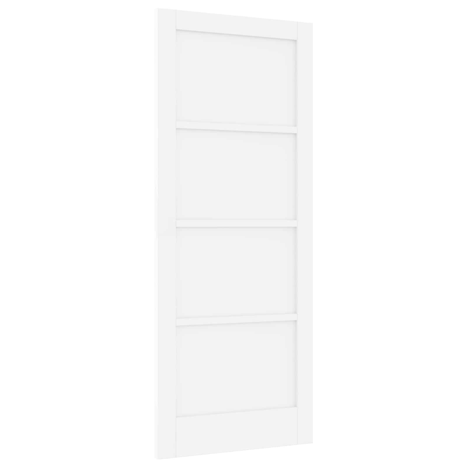 vidaXL Interior Tür Weiß 83 x 202 cm Sperrholz