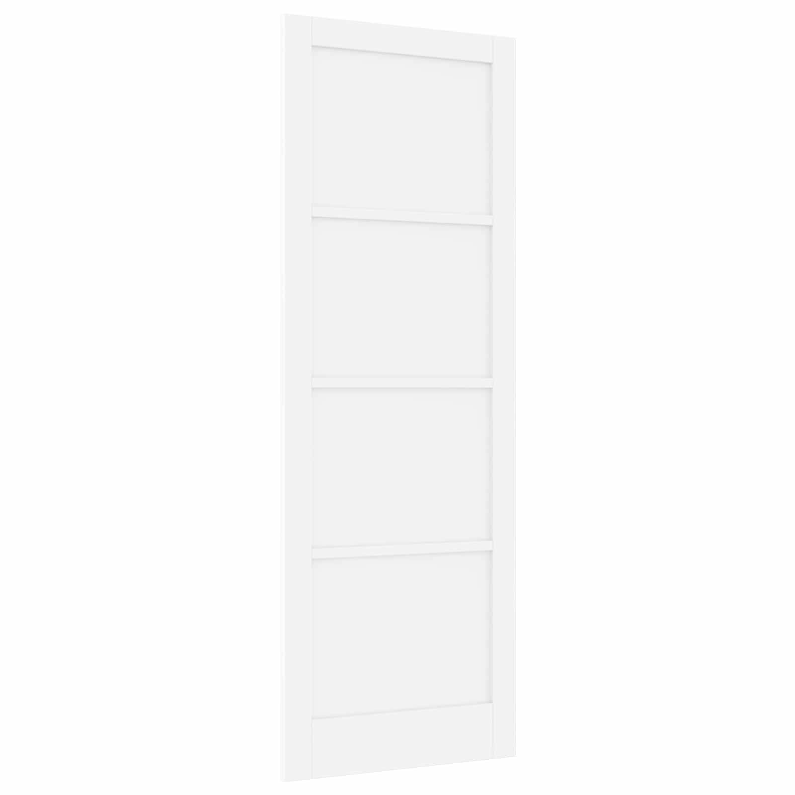 vidaXL Interior Tür Weiß 83 x 232 cm Sperrholz