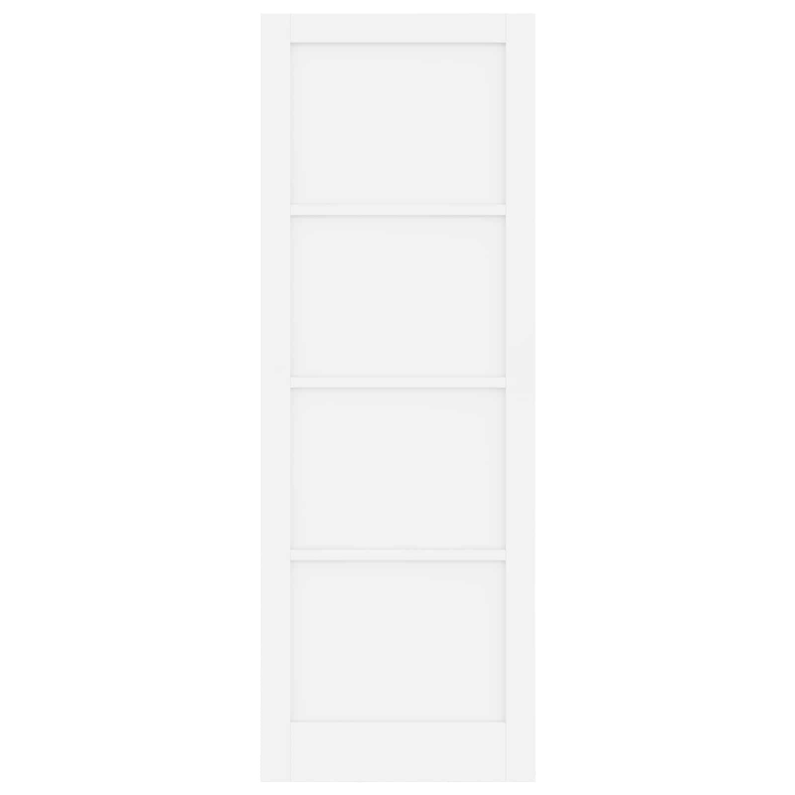 vidaXL Interior Tür Weiß 83 x 232 cm Sperrholz