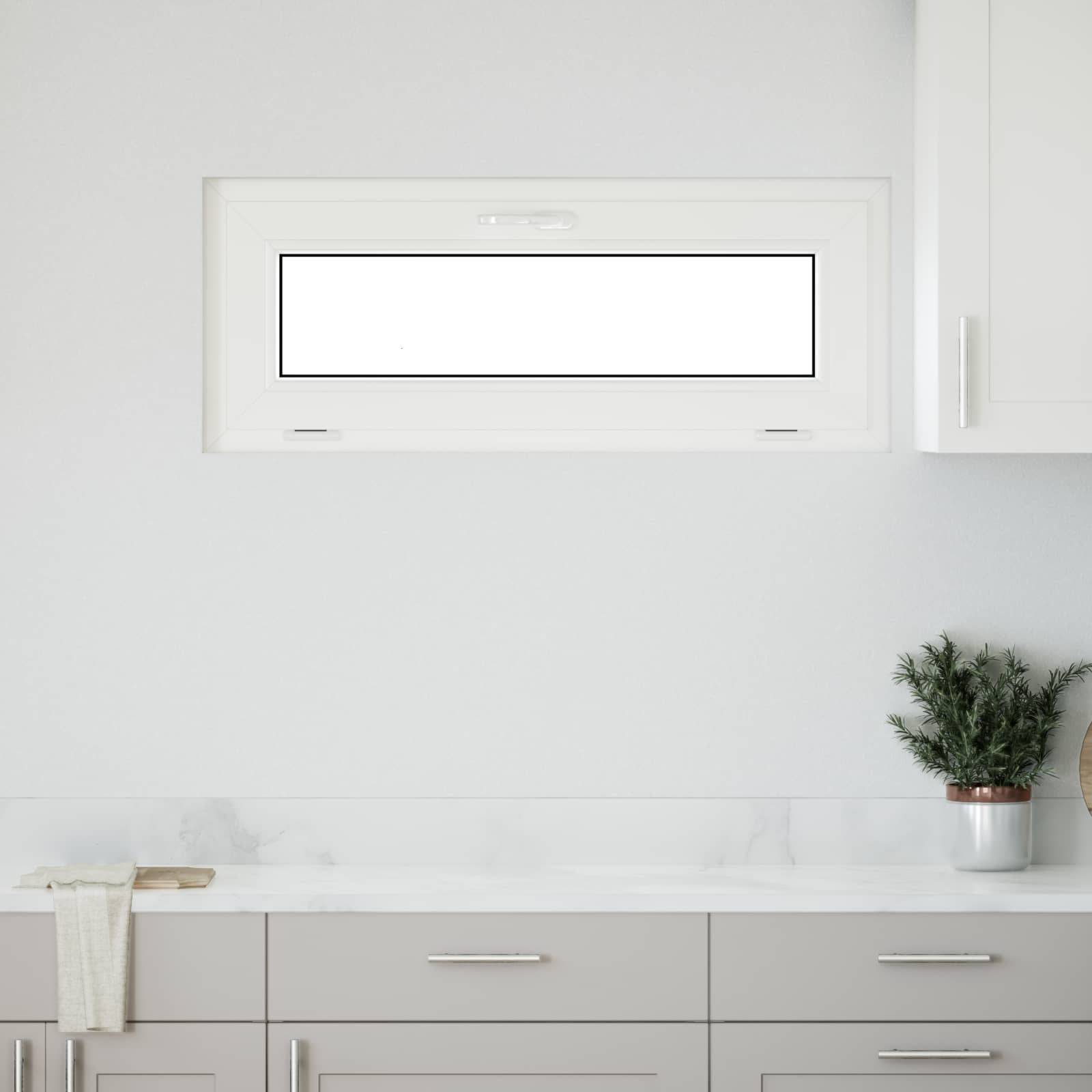 vidaXL Kellerfenster RISOR 100 x 40 cm PVC und Glas Anthrazit