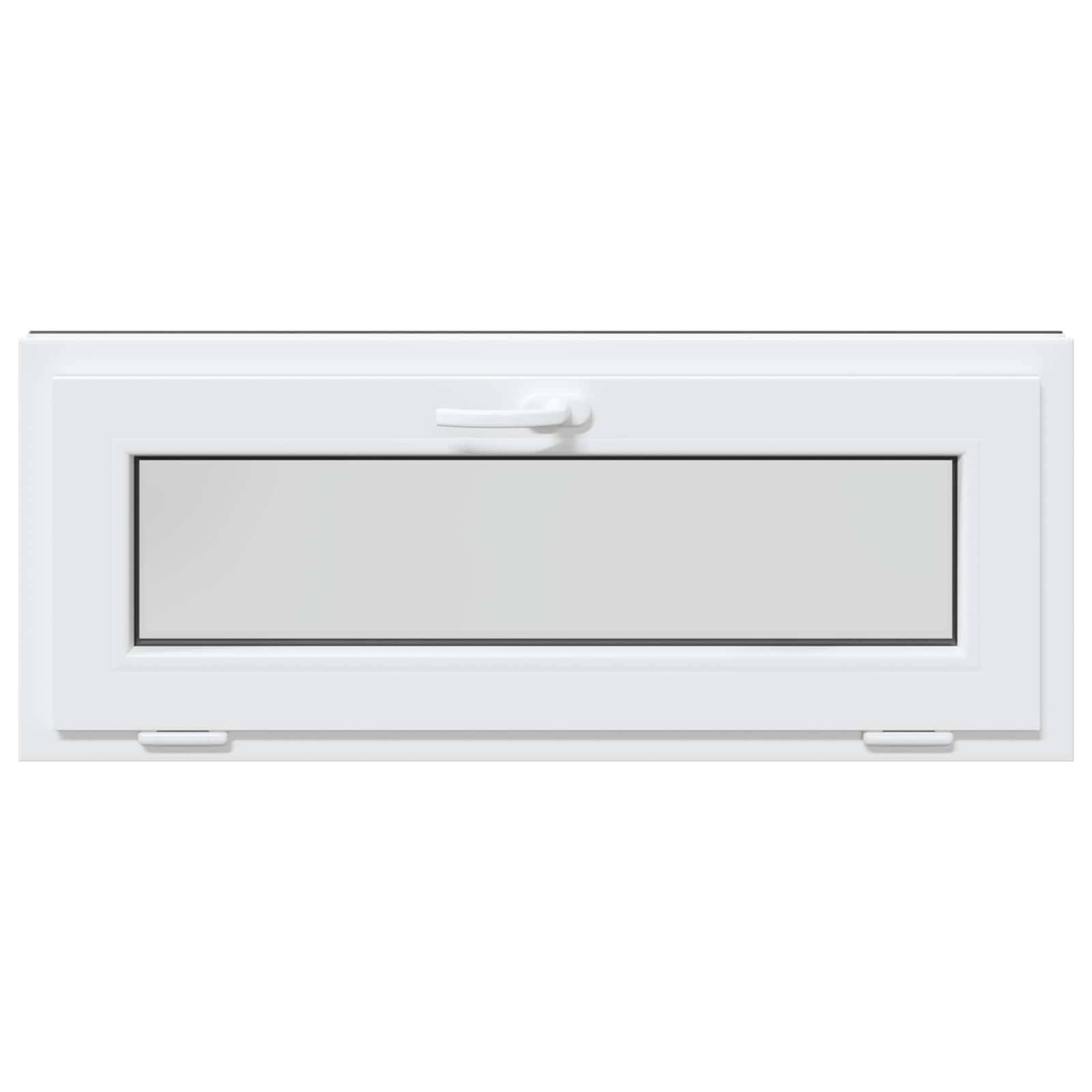 vidaXL Kellerfenster RISOR 100 x 40 cm PVC und Glas Anthrazit