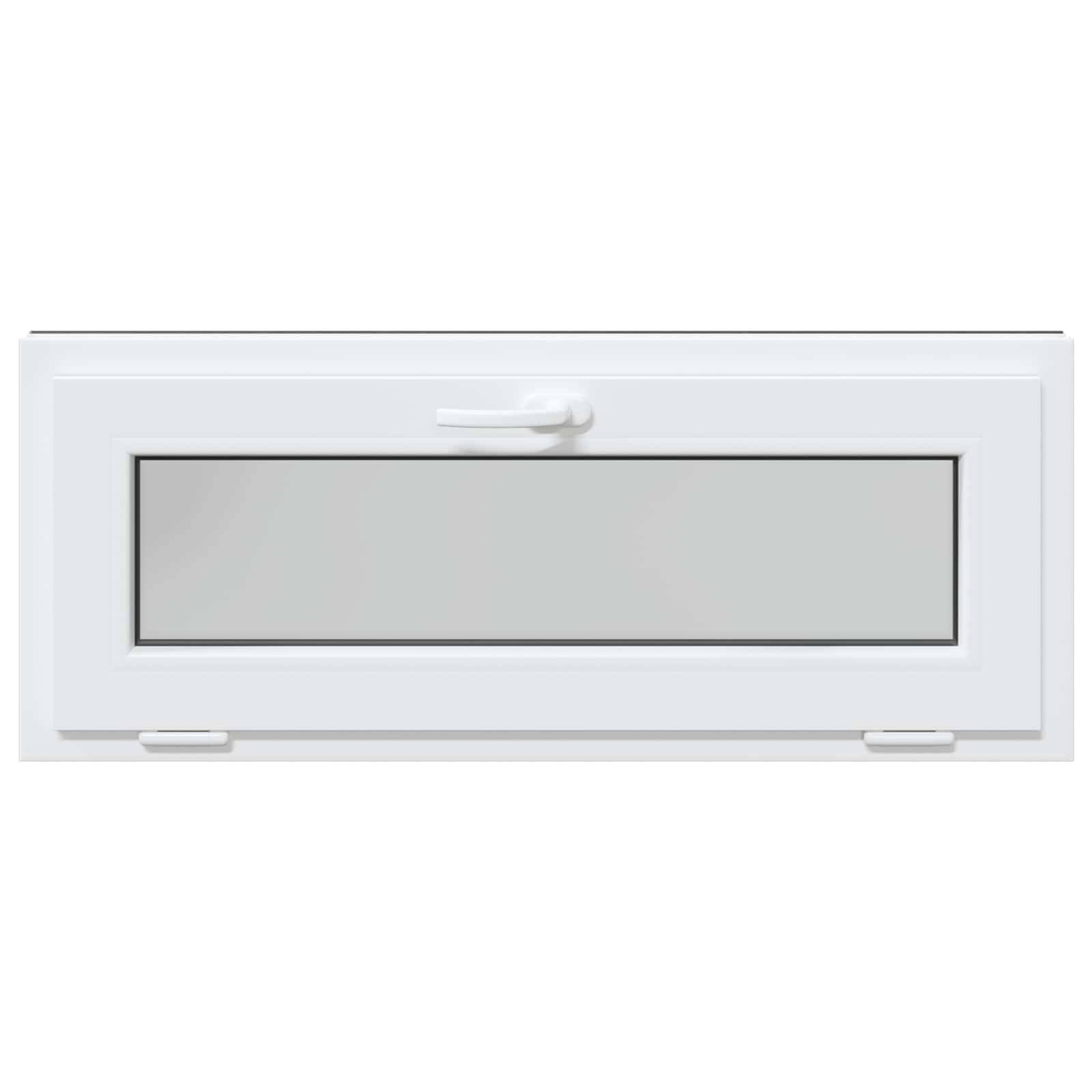 vidaXL Kellerfenster RISOR 110 x 40 cm PVC und Glas Anthrazit