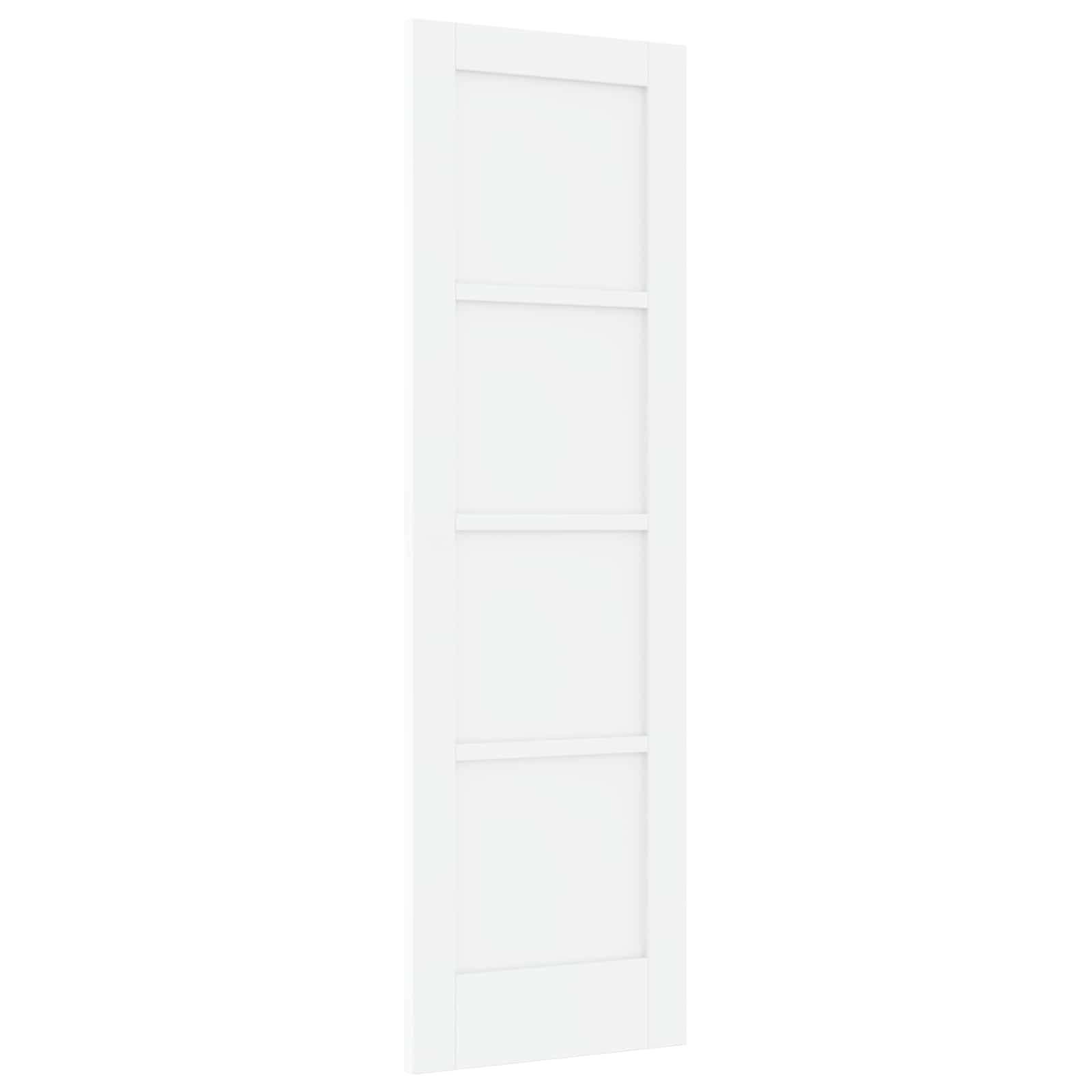 vidaXL Interior Tür Weiß 61 x 198,5 cm Sperrholz