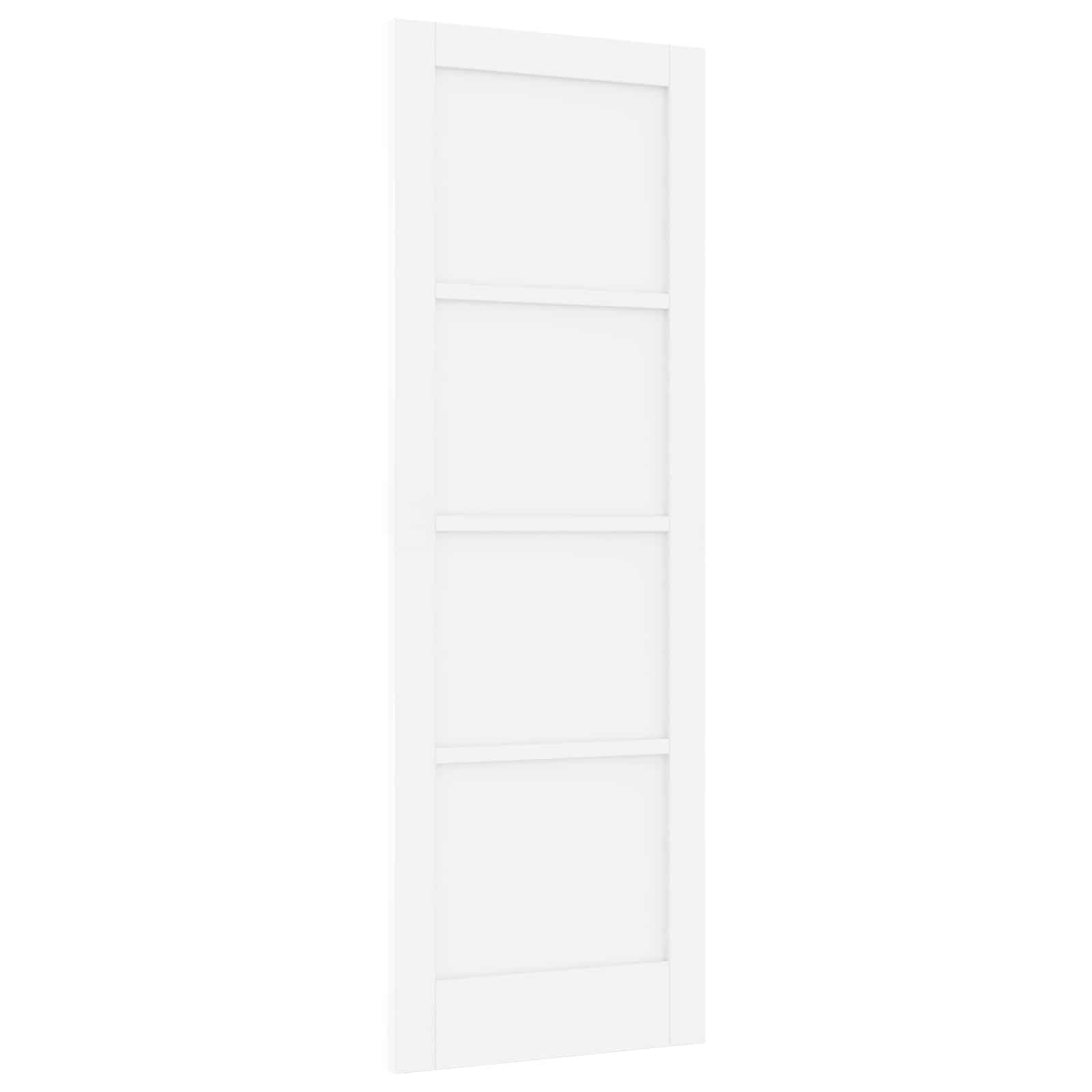 vidaXL Interior Tür Weiß 73,5 x 211 cm Sperrholz