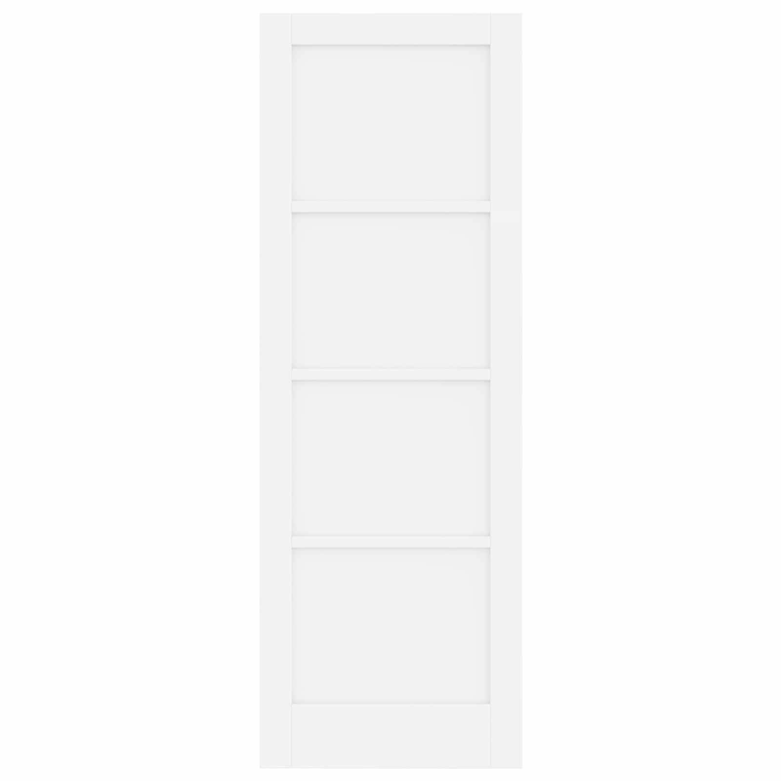 vidaXL Interior Tür Weiß 73,5 x 211 cm Sperrholz